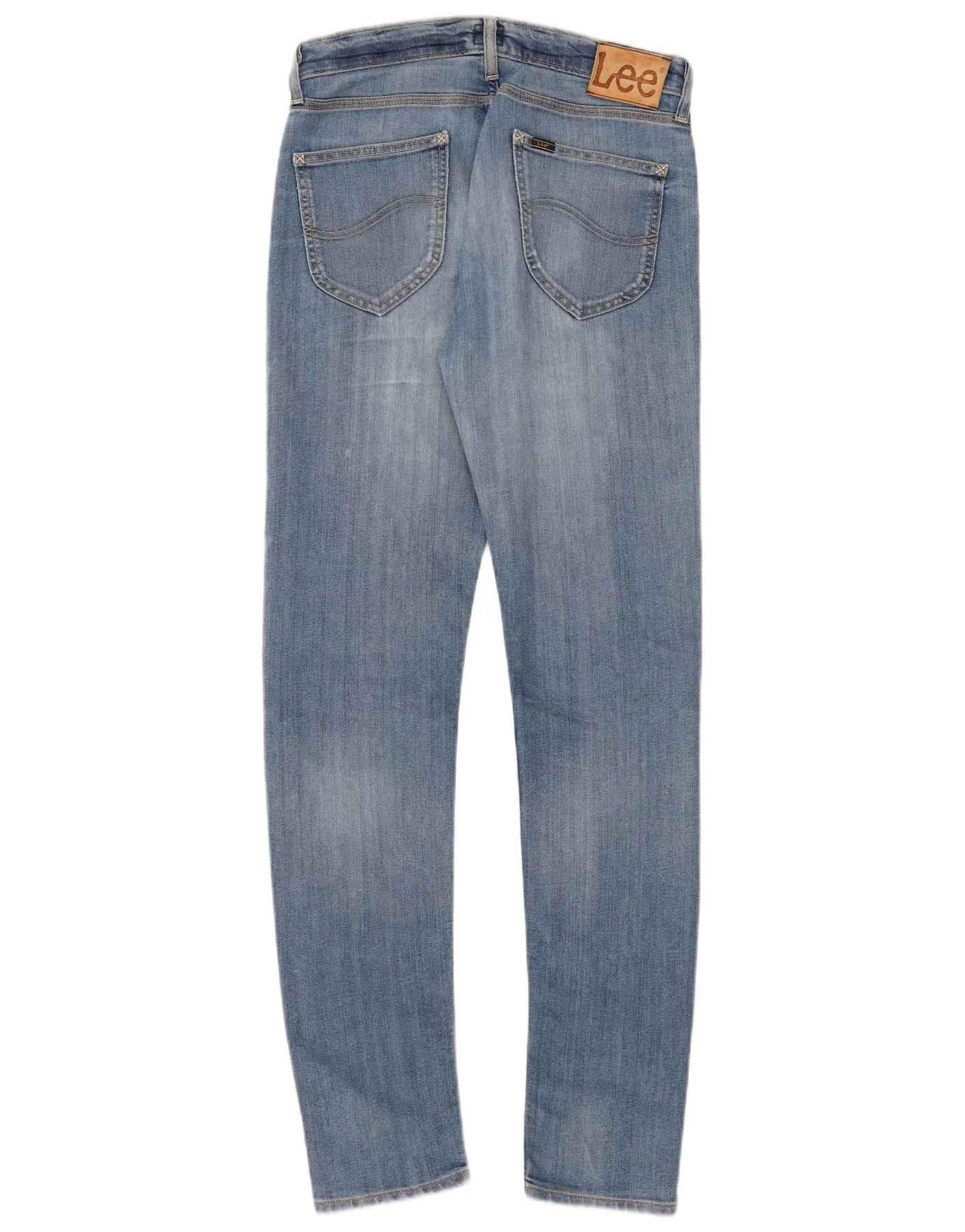 Lee Mens Arvin Tapered Jeans W30 L34 Blue Cotton - Image 2