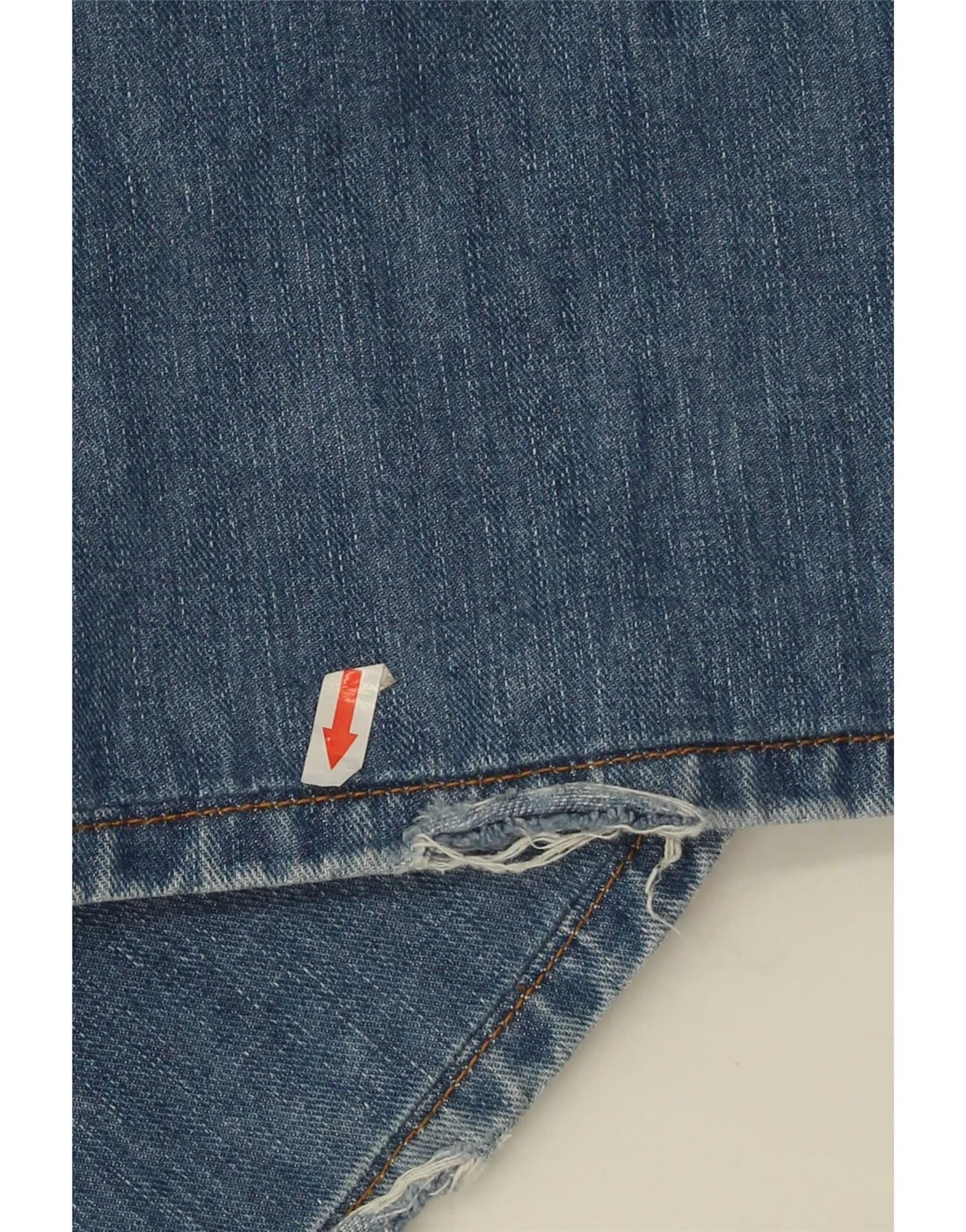 Lee Mens Brooklyn Straight Jeans W36 L31 Blue Cotton - Image 2