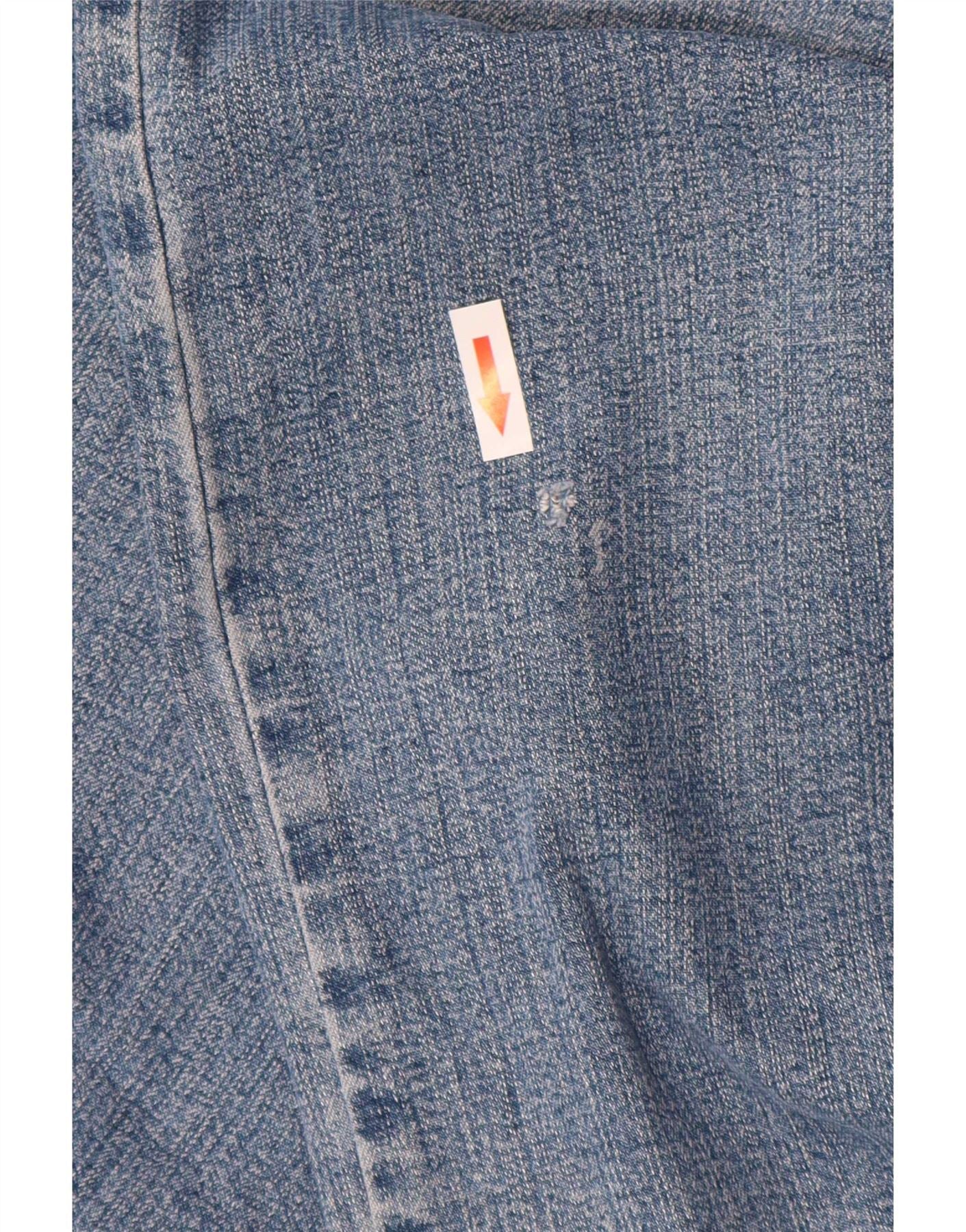 Lee Mens Brooklyn Straight Jeans W36 L36 Blue Cotton - Image 3