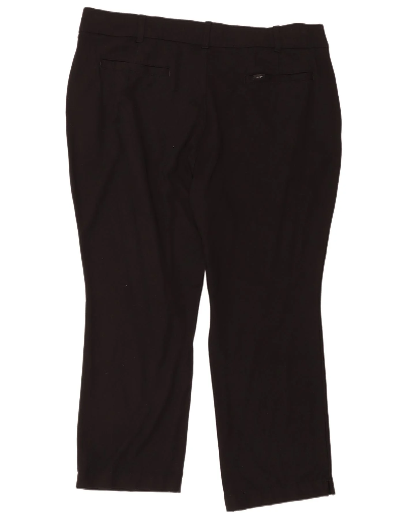 Lee Mens Cropped Trousers W44 L26 Black - Image 2