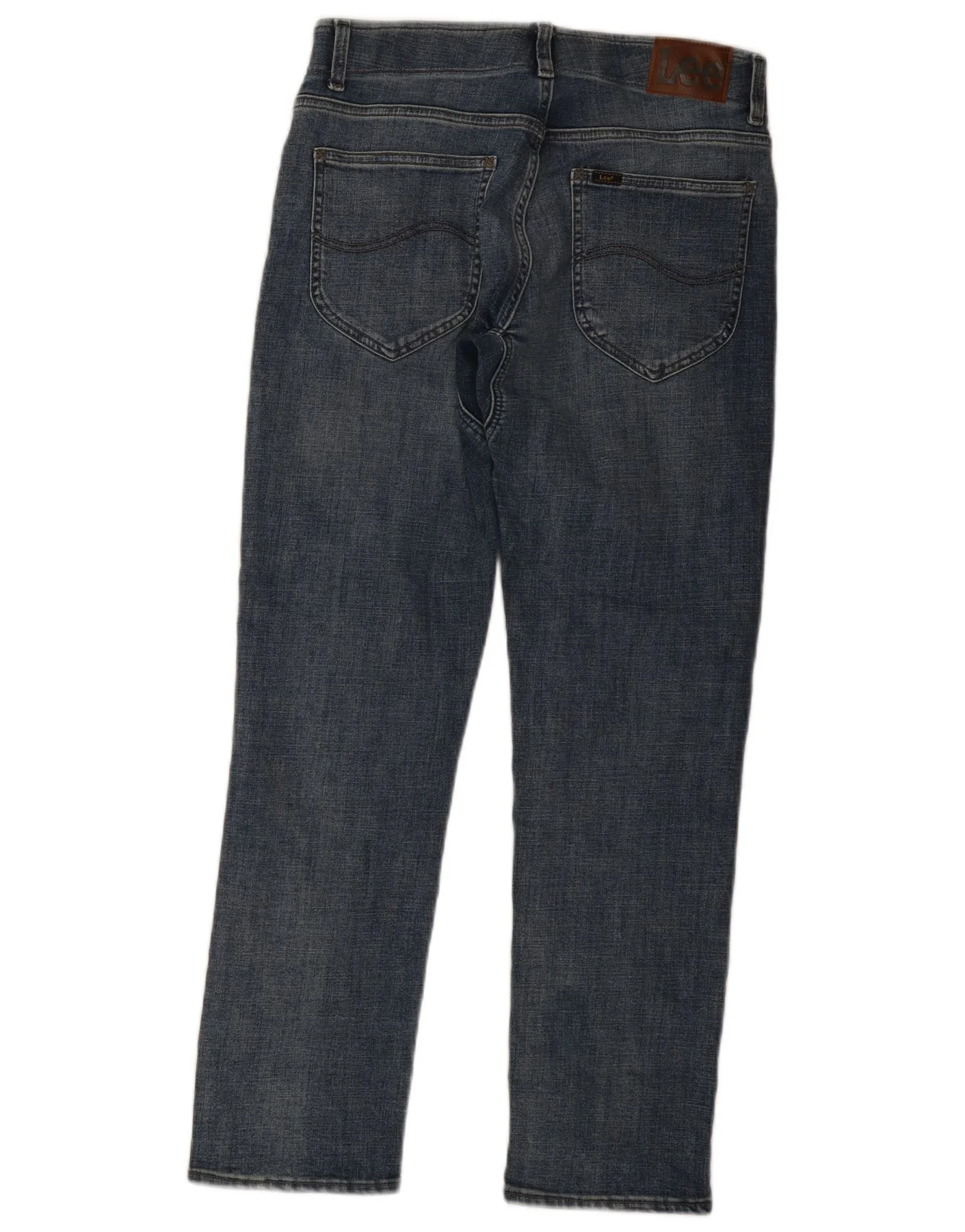 Lee Mens Flex Tapered Straight Jeans W32 L30 Blue Cotton - Image 2