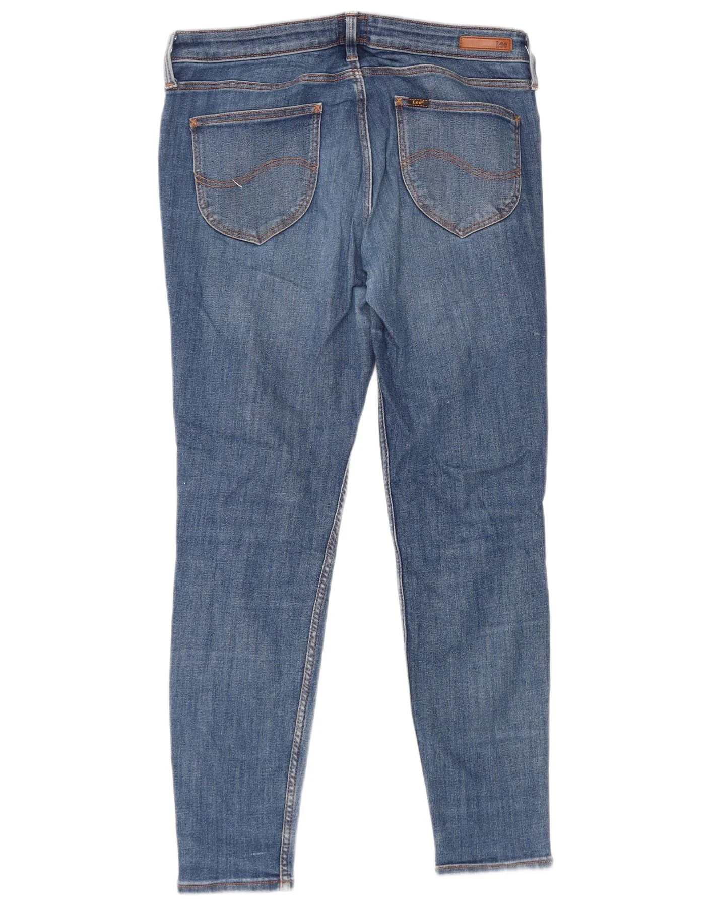 Lee Mens Scarlett Skinny Jeans W32 L31 Blue Cotton - Image 2