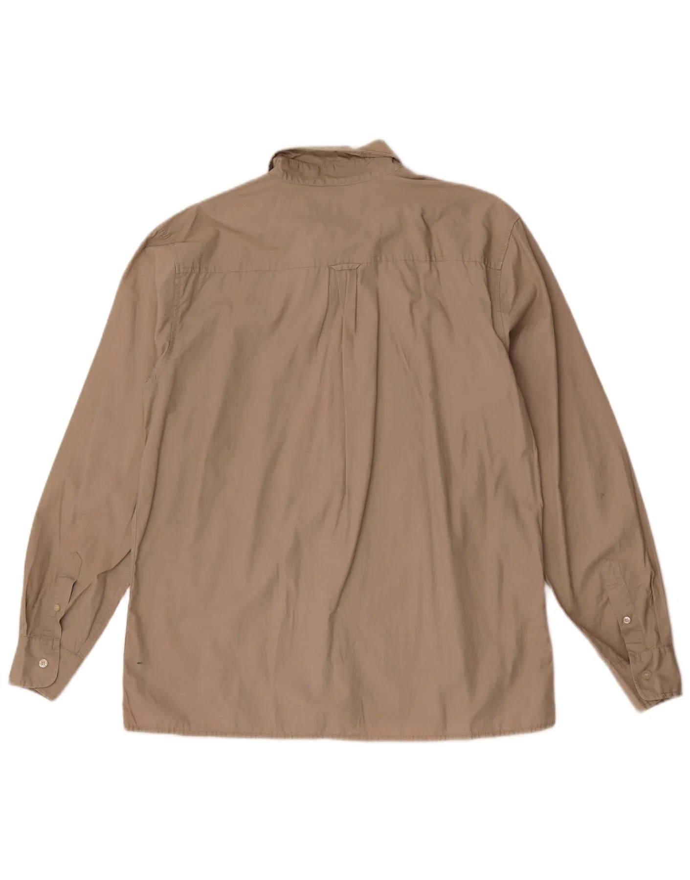 Lee Mens Shirt XL Beige Cotton - Image 2