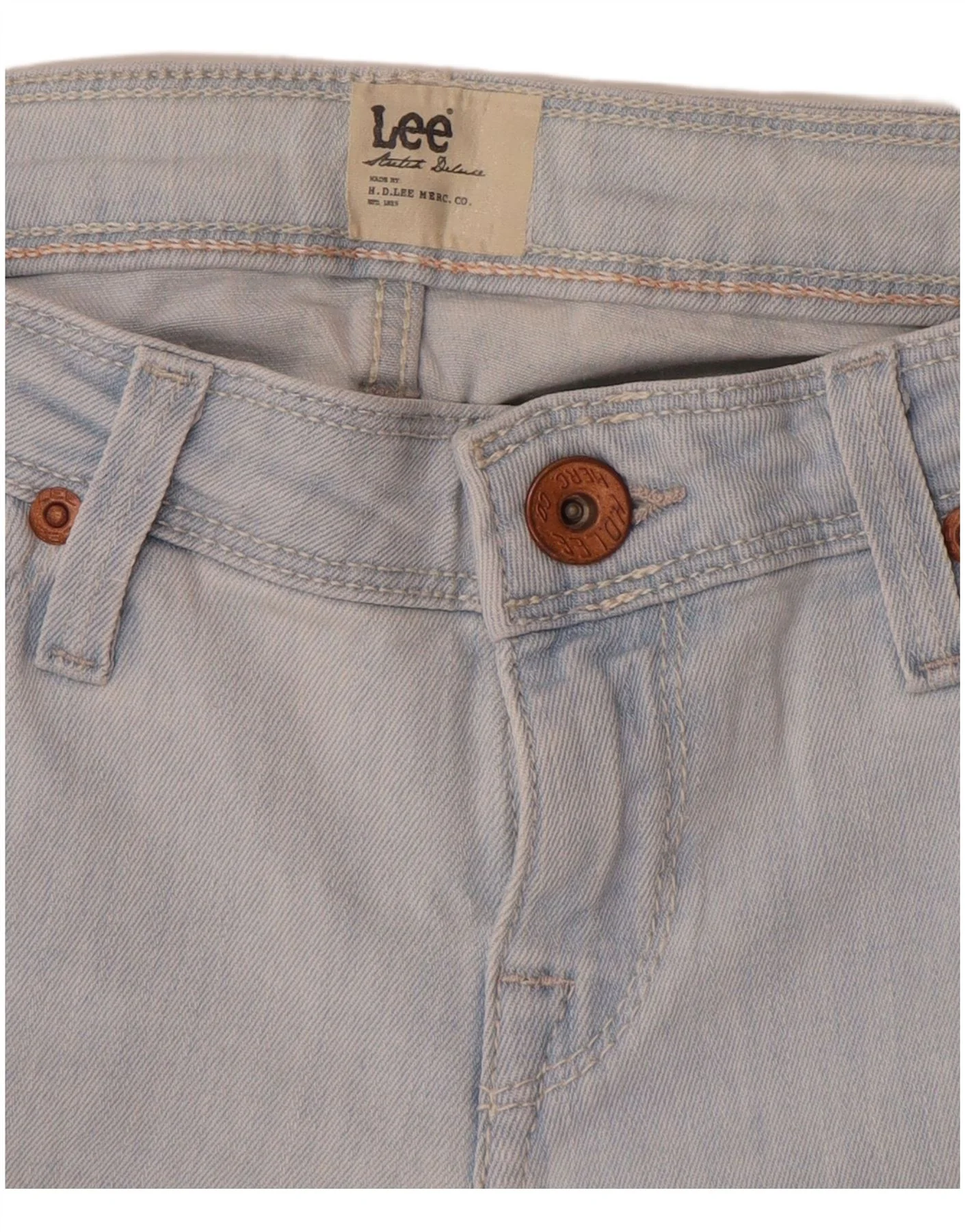 Lee Mens Skinny Jeans W28 L27 Blue - Image 3