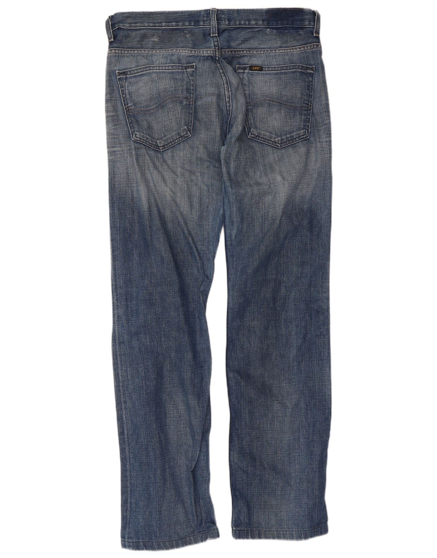 Lee Mens Straight Jeans W32 L31 Blue - Image 2