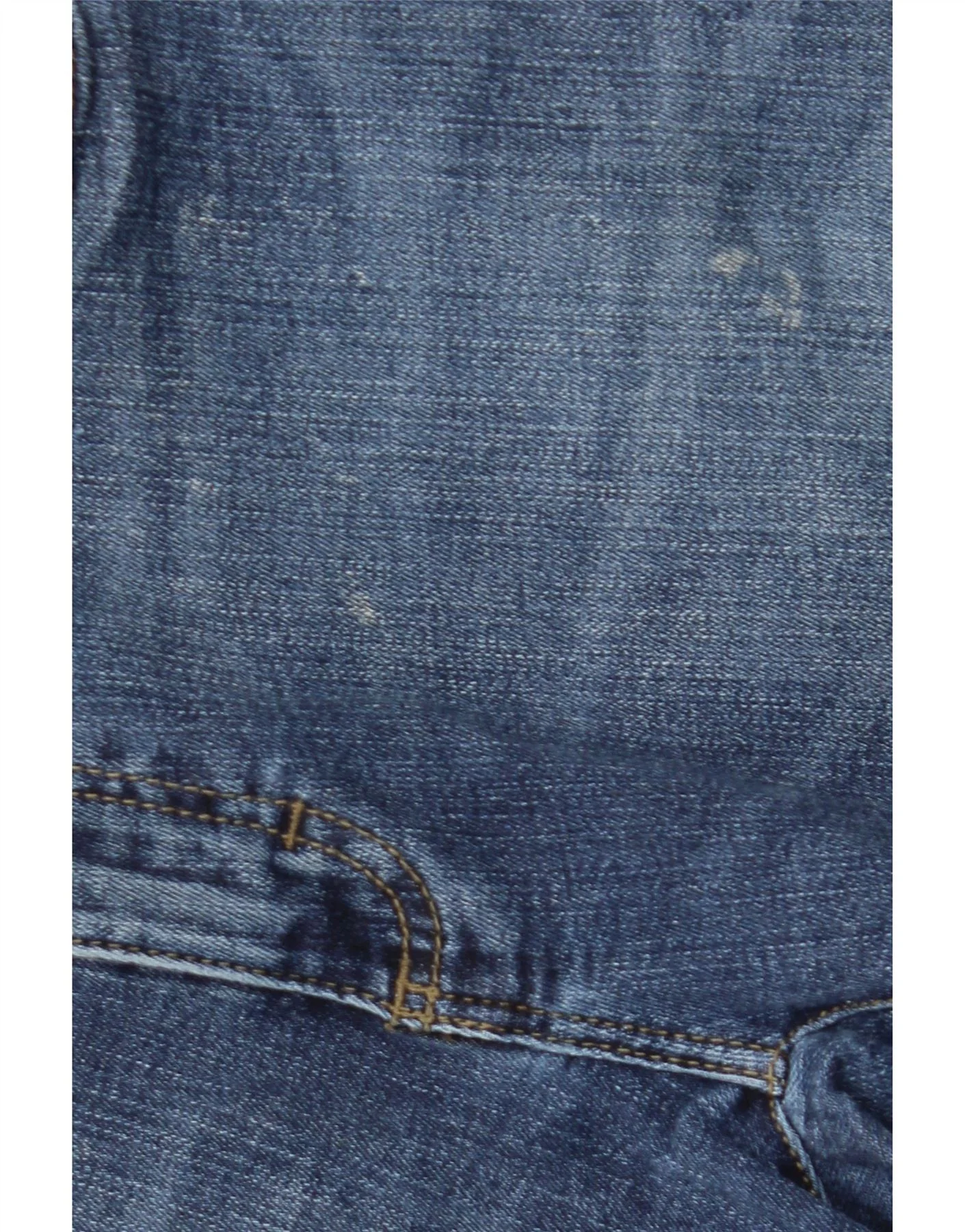 Lee Mens Straight Jeans W34 L27 Blue - Image 4