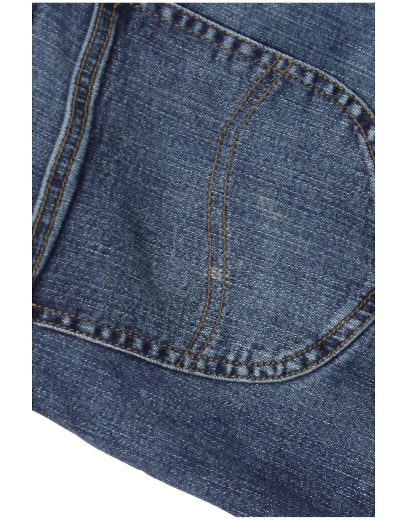 Lee Mens Straight Jeans W34 L27 Blue - Image 5
