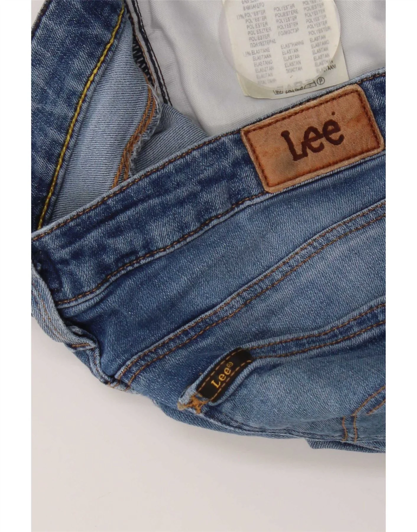 Lee Womens Marion Straight Jeans W30 L31 Blue Cotton - Image 8