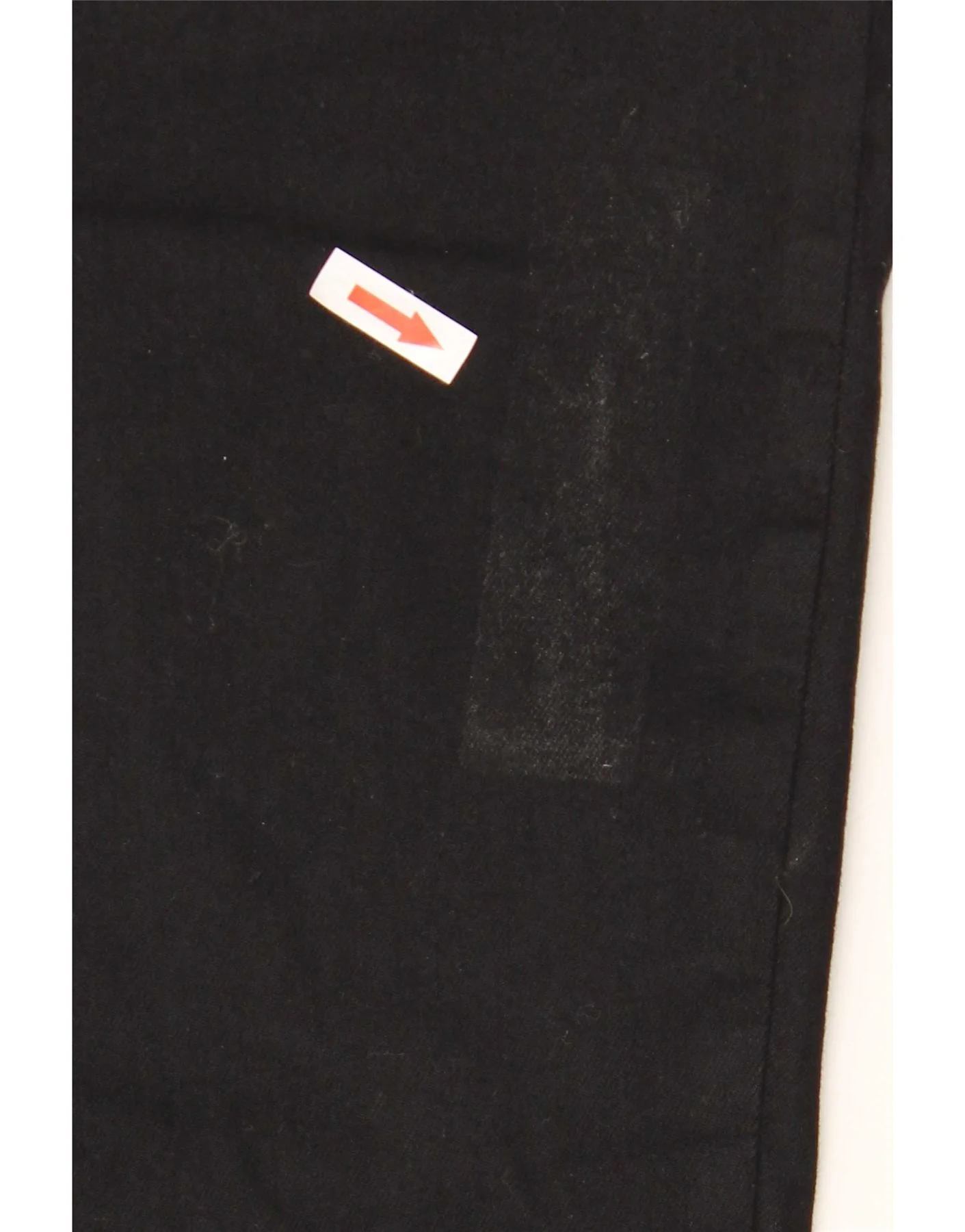 Lee Womens Mid Rise Regular Fit Straight Jeans US 14 XL W35 L28 Black - Image 4