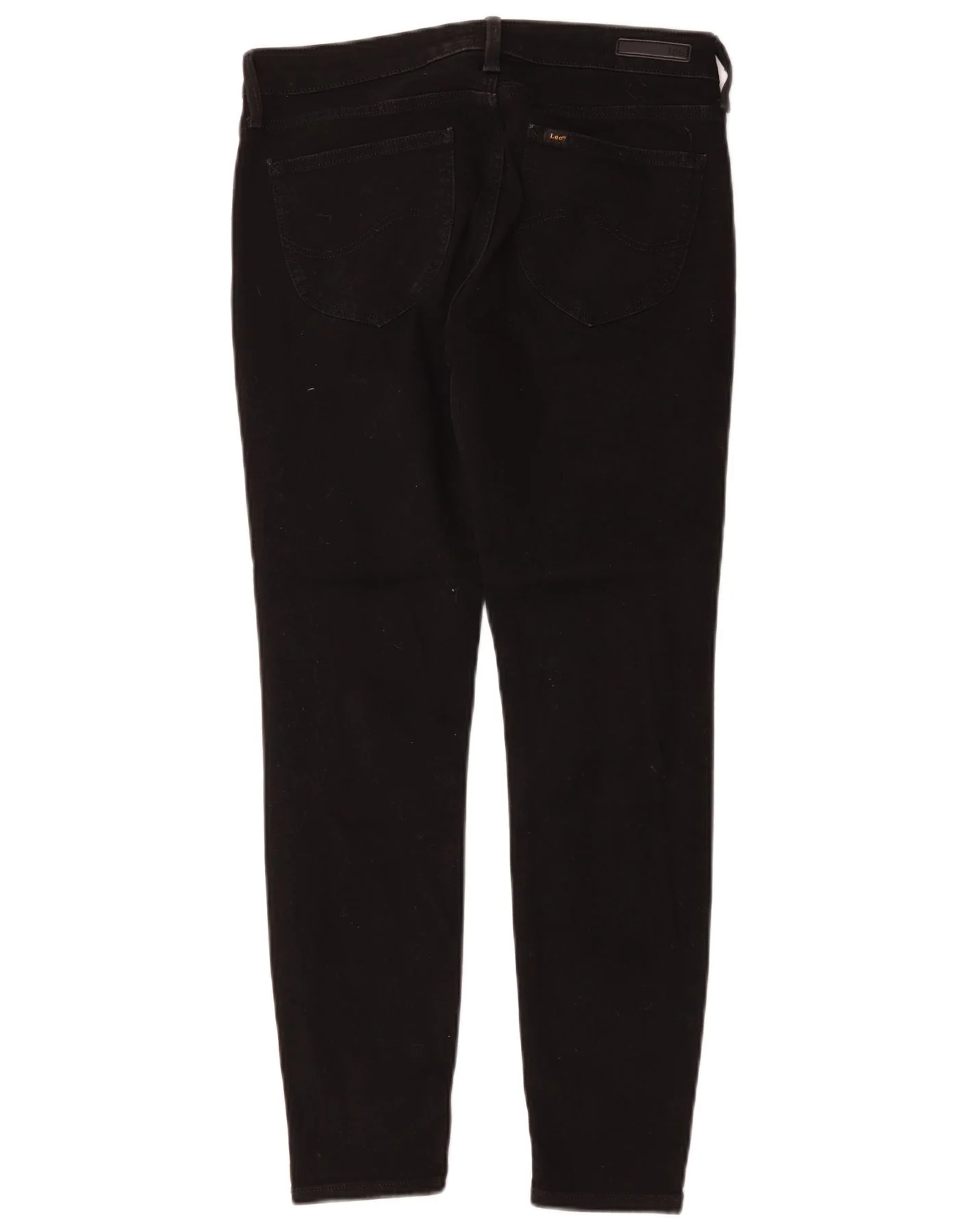 Lee Womens Scarlett Skinny Jeans W30 L27 Black Cotton - Image 2