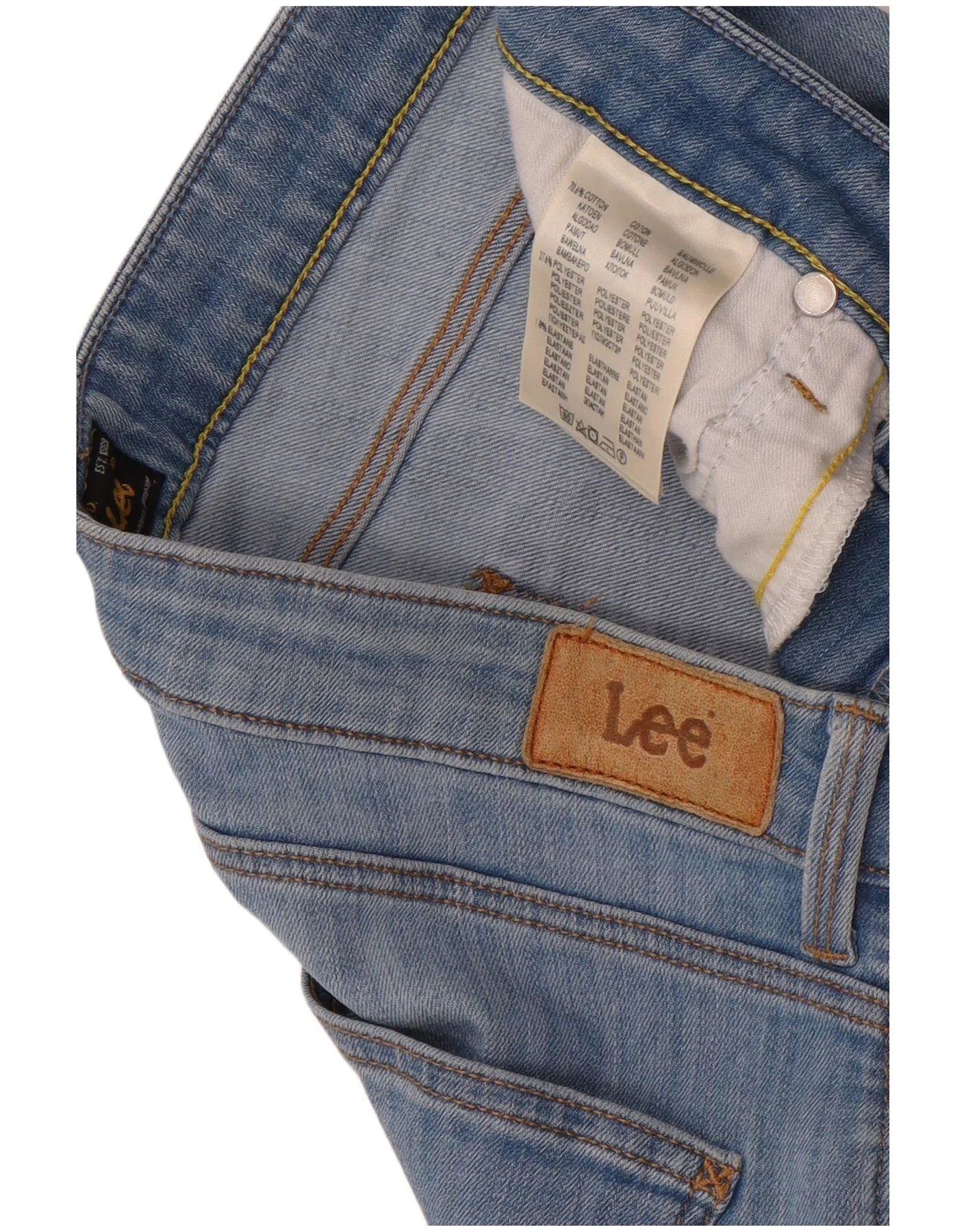 Lee Womens Scarlett Skinny Jeans W30 L29 Blue Cotton - Image 4