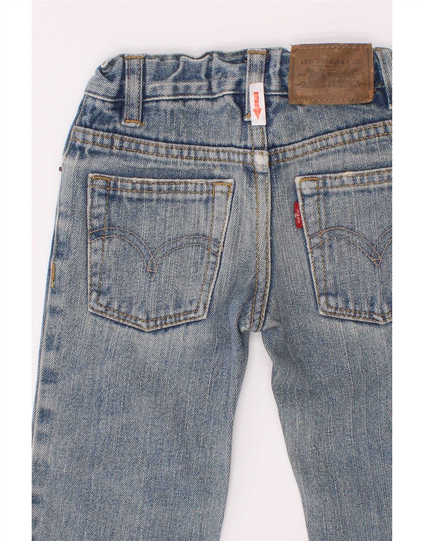 Levi's Baby Boys Slim Jeans 18-24 Months W20 L13 Blue Cotton - Image 3