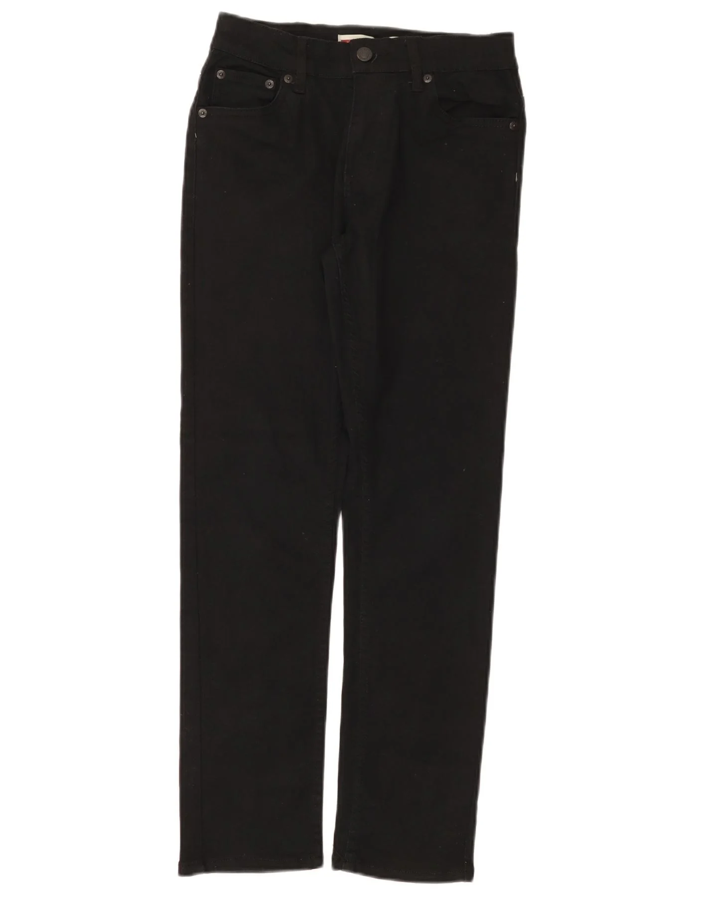 Levi's Boys 502 Tapered Jeans 13-14 Years W27 L27 Black Cotton