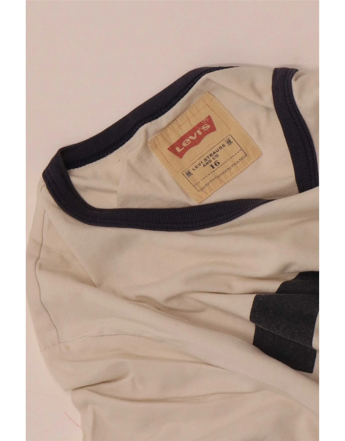 Levi's Boys Graphic T-Shirt Top 15-16 Years White - Image 4