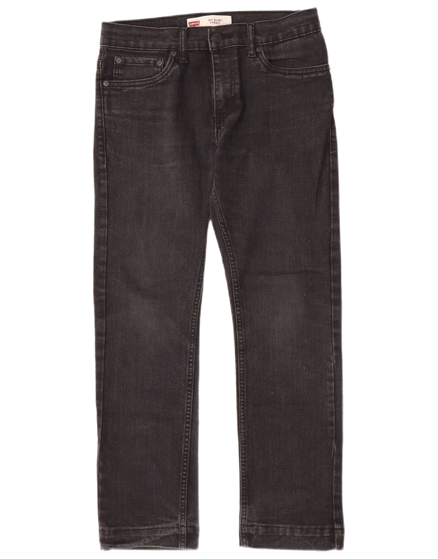 Levi's Girls 511 Slim Jeans 15-16 Years W29 L29 Black Cotton