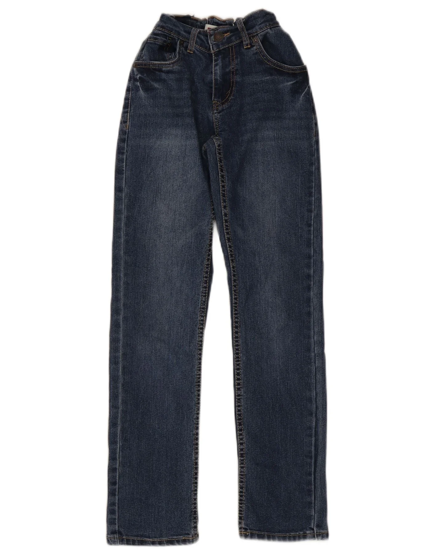 Levi's Girls 511 Slim Jeans 9-10 Years W22 L27 Blue Cotton