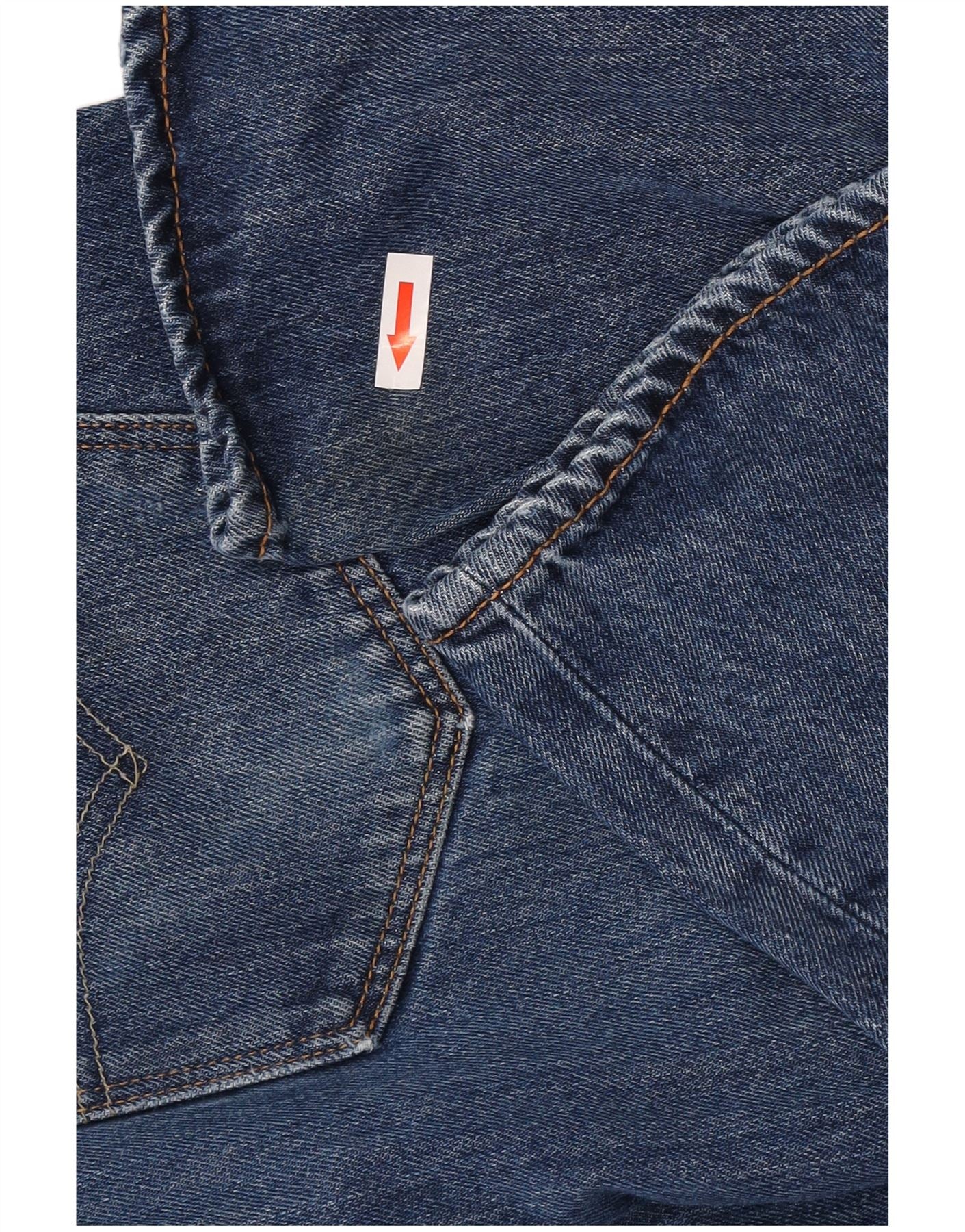 Levi's Mens 501 Regular Fit Straight Jeans W36 L30 Blue Cotton - Image 3