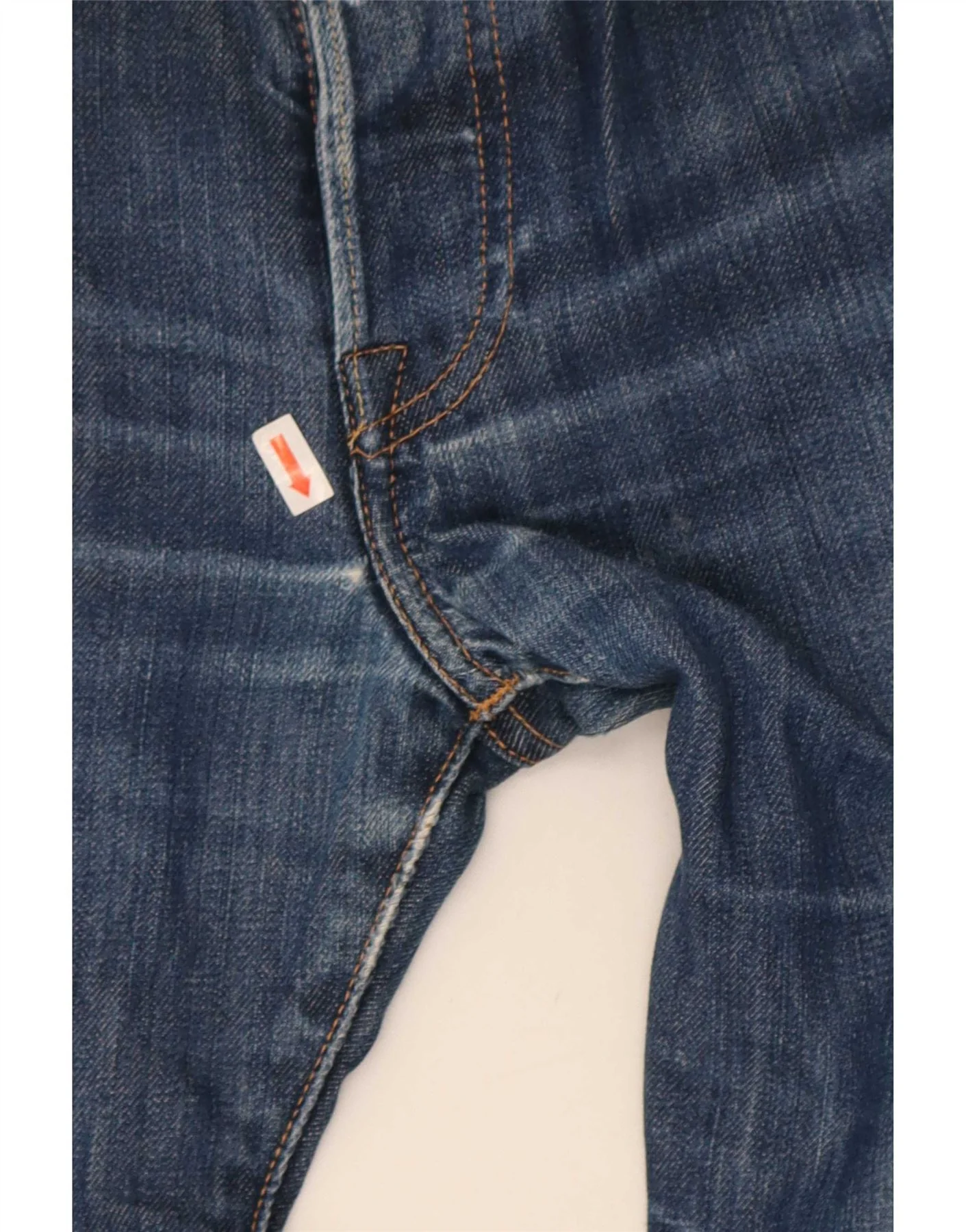 Levi's Mens 501 Straight Jeans W30 L32 Blue Cotton - Image 4