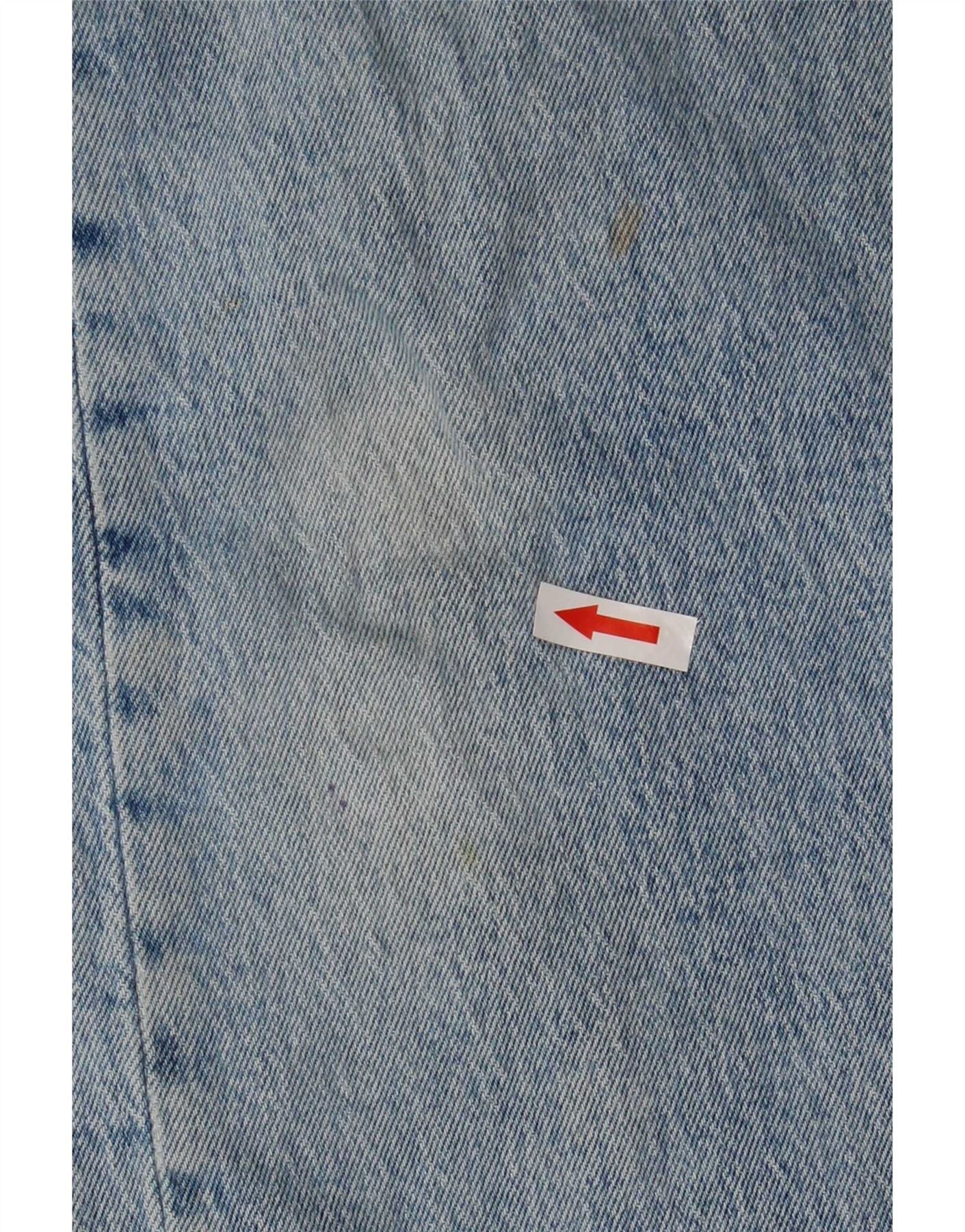Levi's Mens 501 Straight Jeans W31 L26 Blue Cotton - Image 6