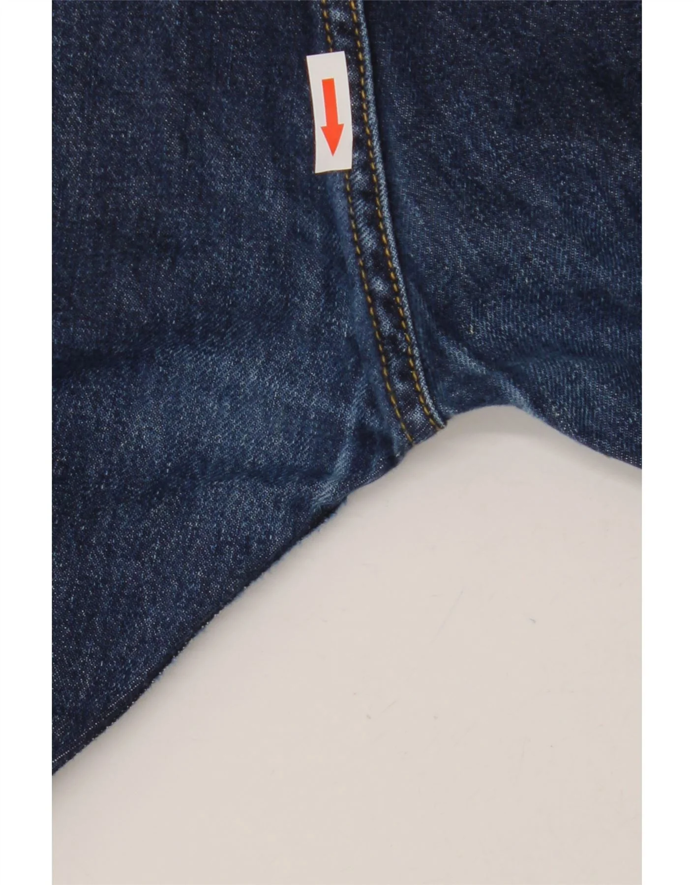 Levi's Mens 501 Straight Jeans W40 L32 Navy Blue - Image 3