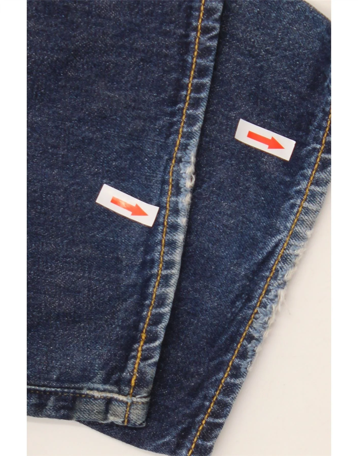 Levi's Mens 501 Straight Jeans W40 L32 Navy Blue - Image 7