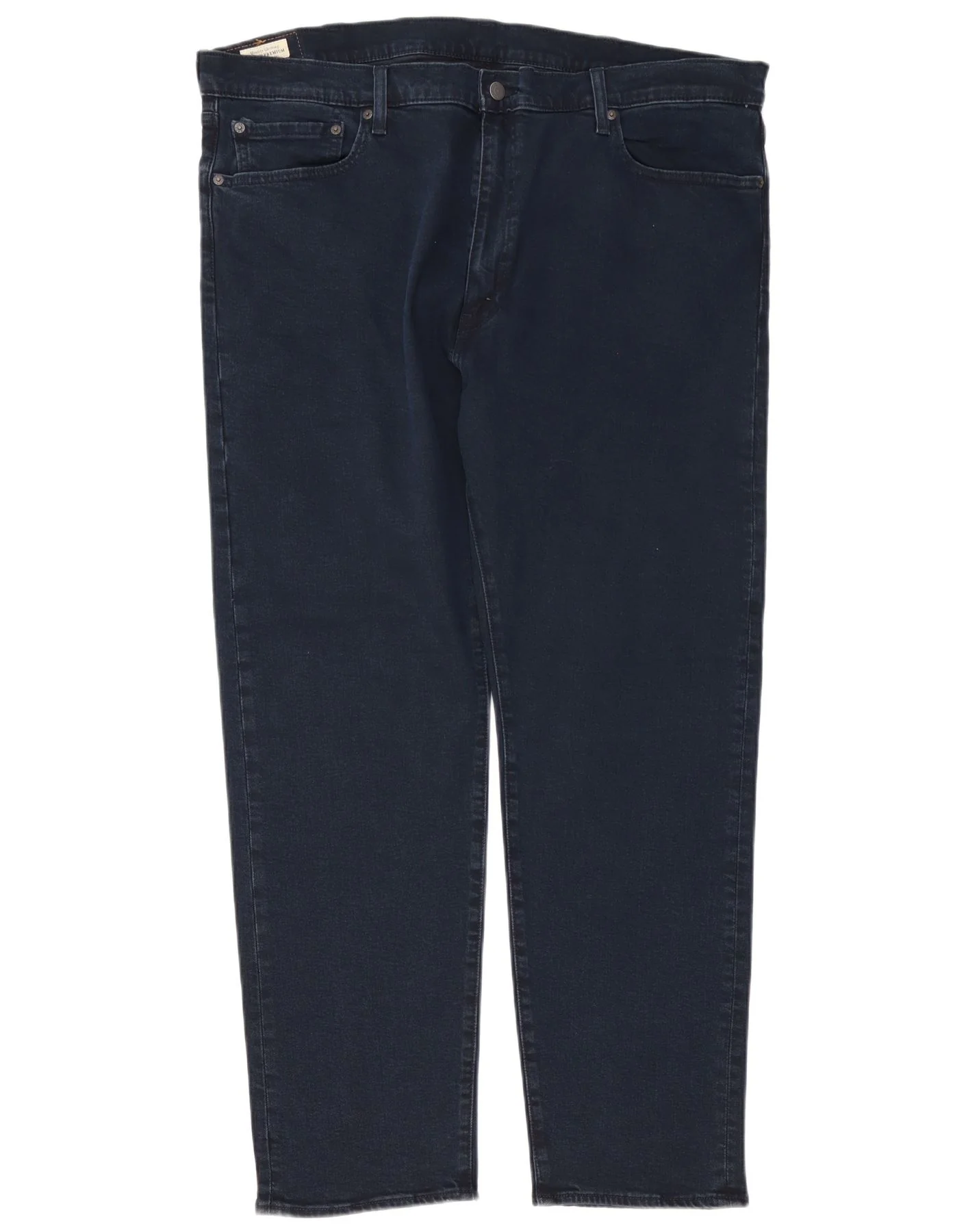 Levi's Mens 502 Regular Tapered Jeans W42 L32 Navy Blue Cotton