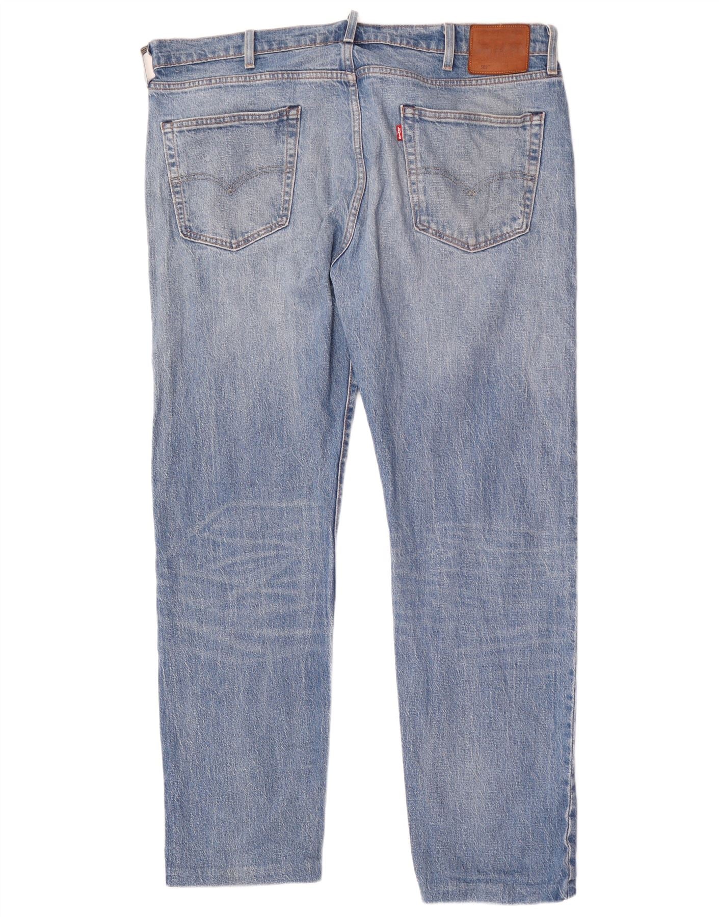 Levi's Mens 502 Tapered Jeans W40 L33 Blue Cotton - Image 2