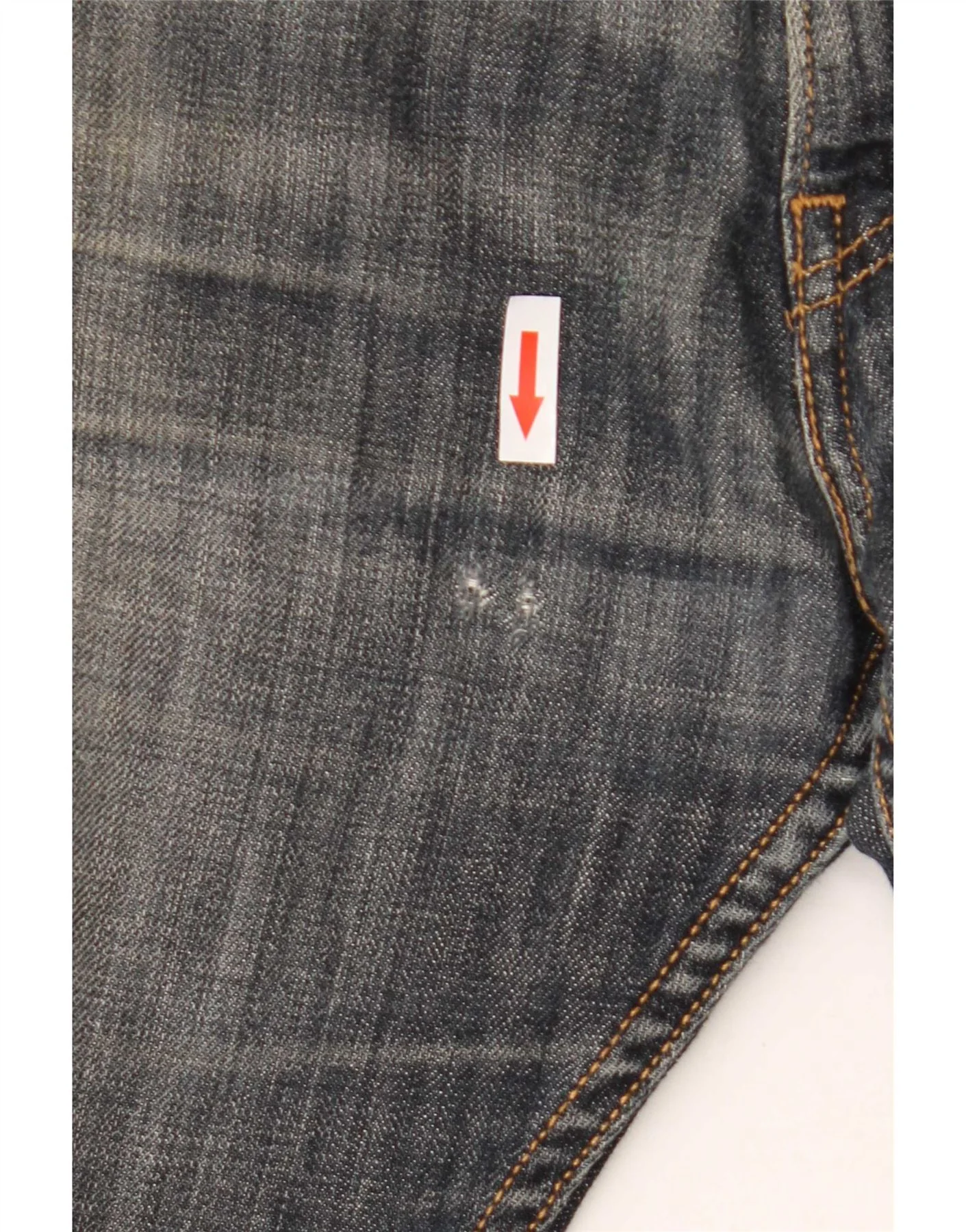 Levi's Mens 505 Straight Jeans W36 L30 Blue Cotton - Image 3