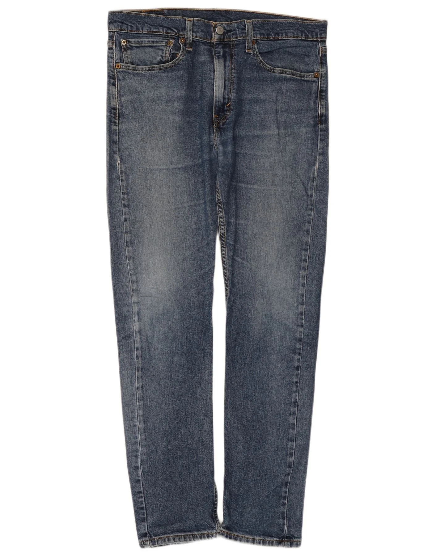 Levi's Mens 510 Skinny Jeans W34 L32 Blue Cotton