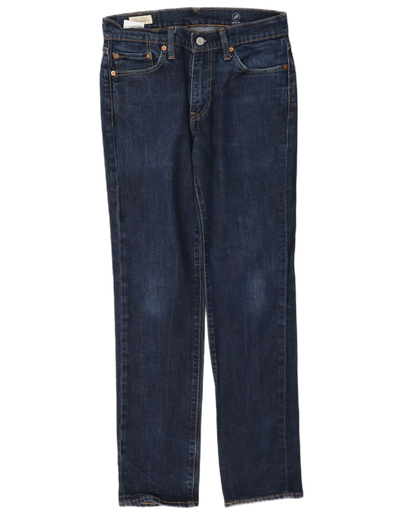 Levi's Mens 511 Slim Jeans W30 L32 Navy Blue Cotton