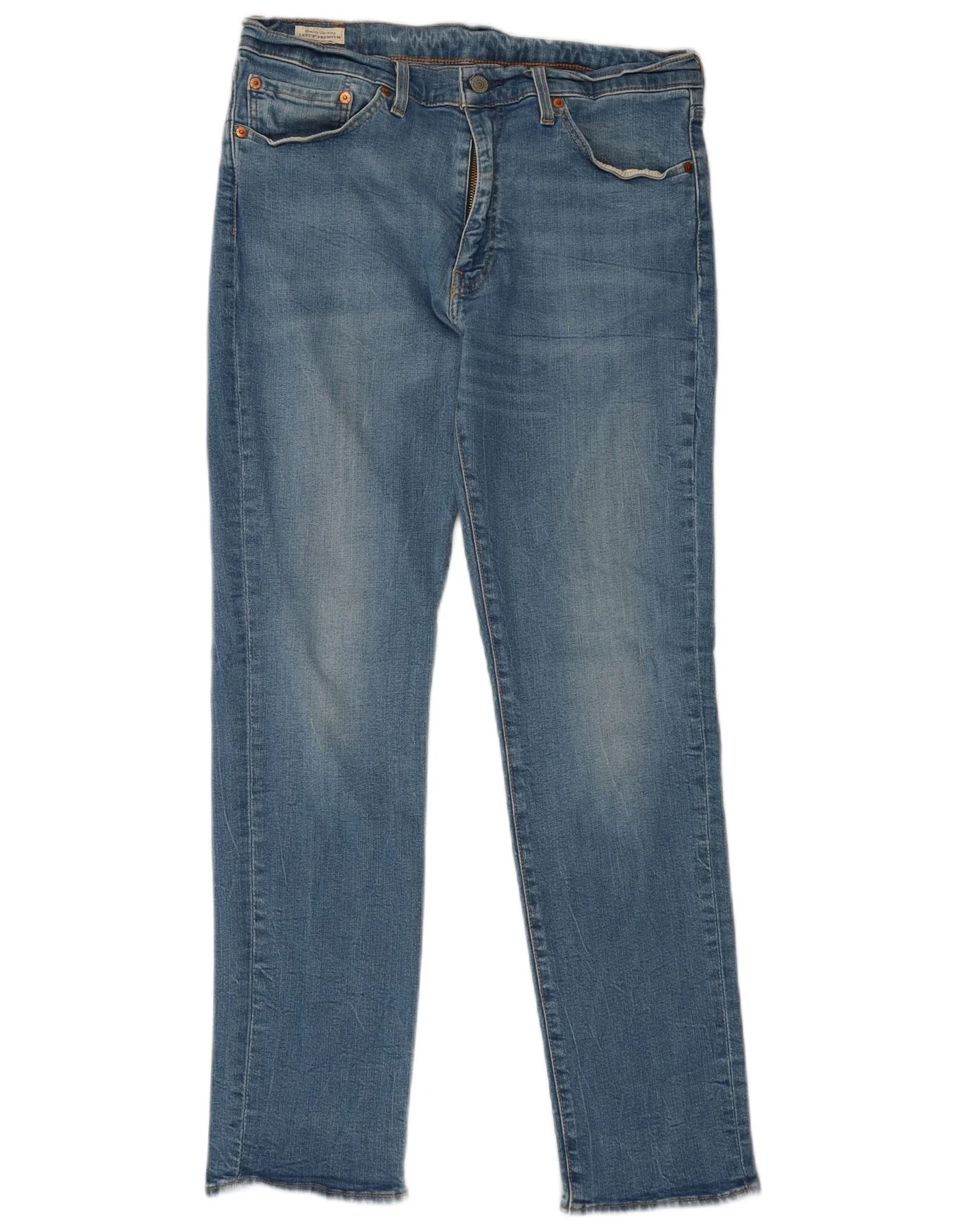 Levi's Mens 511 Slim Jeans W36 L32 Blue Cotton