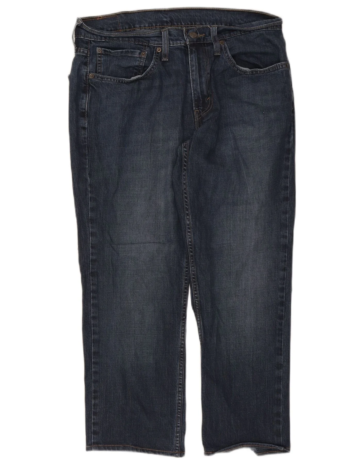 Levi's Mens 511 Slim Tapered Jeans W34 L25 Navy Blue Cotton