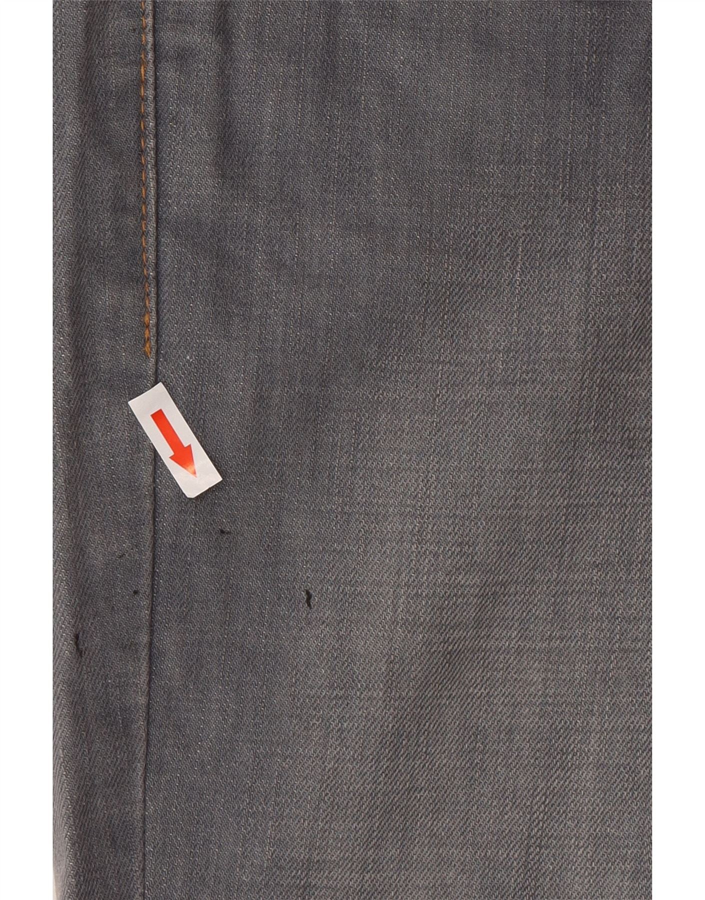 Levi's Mens 511 Tapered Slim Jeans W32 L30 Grey Cotton - Image 3