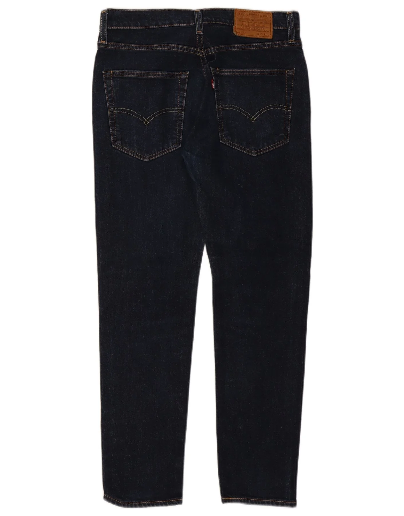 Levi's Mens 512 Slim Tapered Jeans W30 L30 Navy Blue Cotton - Image 2