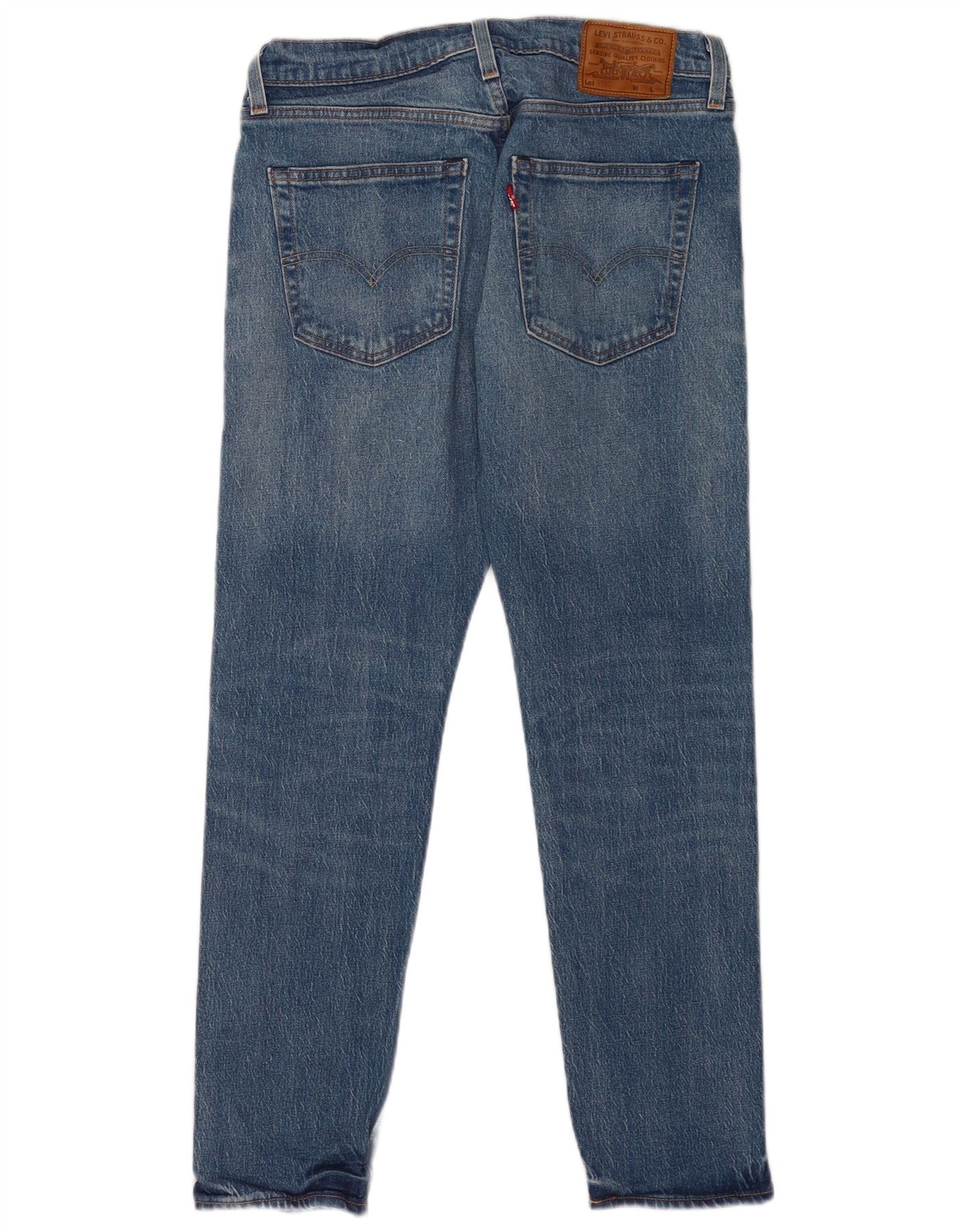 Levi's Mens 512 Slim Tapered Jeans W32 L30 Blue Cotton - Image 2