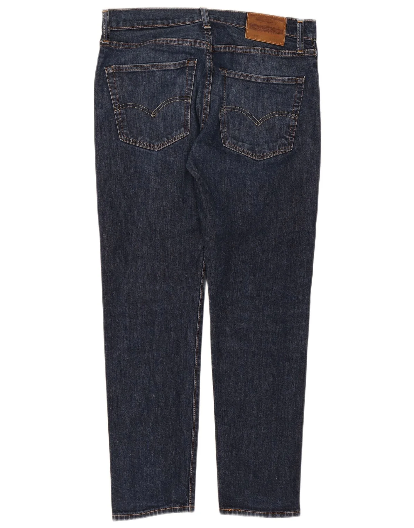 Levi's Mens 512 Slim Tapered Jeans W32 L30 Navy Blue Cotton - Image 2