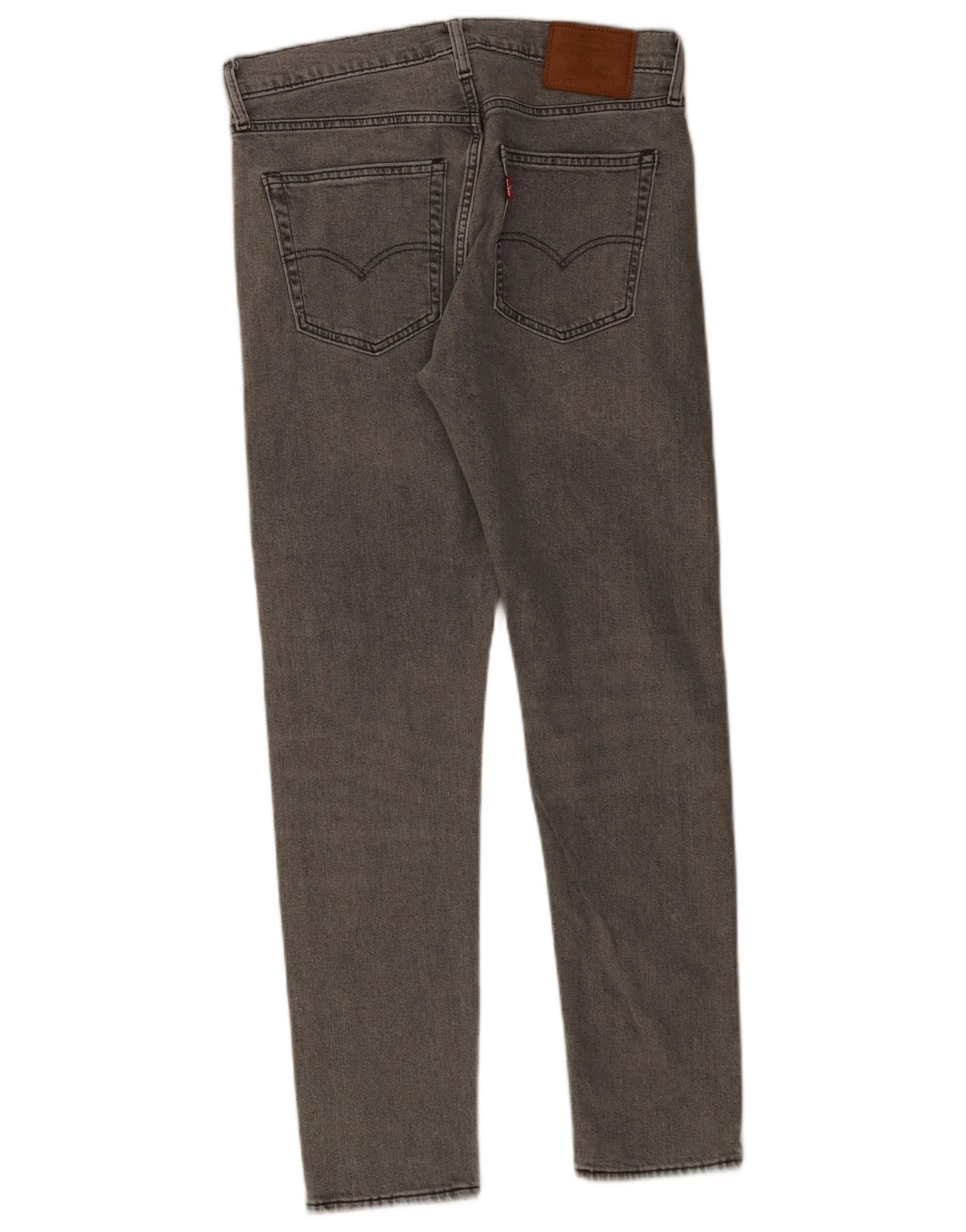 Levi's Mens 512 Slim Tapered Jeans W33 L32 Grey Cotton - Image 2