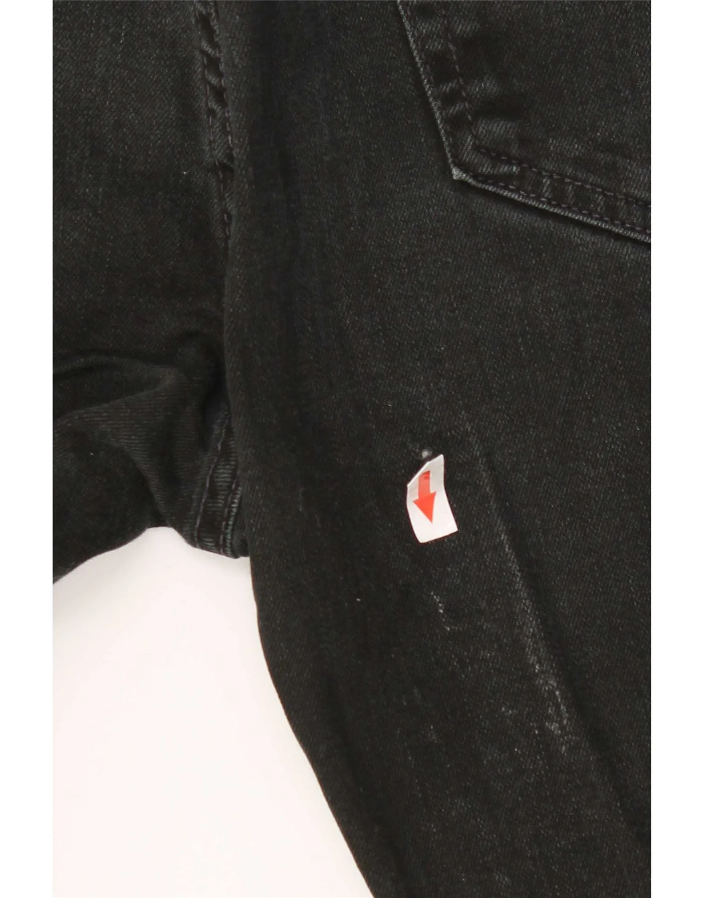 Levi's Mens 512 Slim Tapered Jeans W34 L34 Black Cotton - Image 4