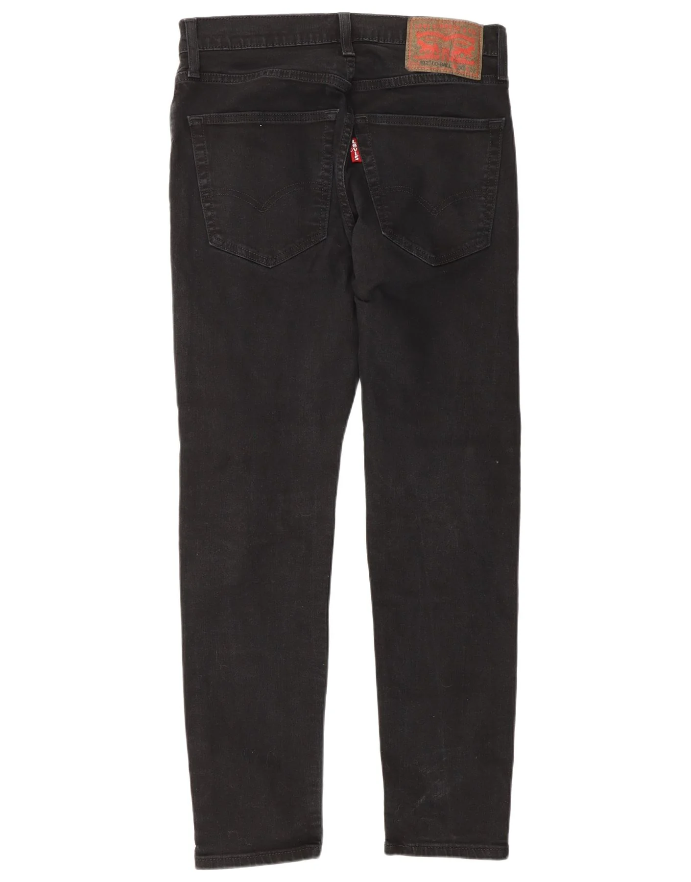 Levi's Mens 512 Tapered Slim Jeans W30 L32 Black Cotton - Image 2