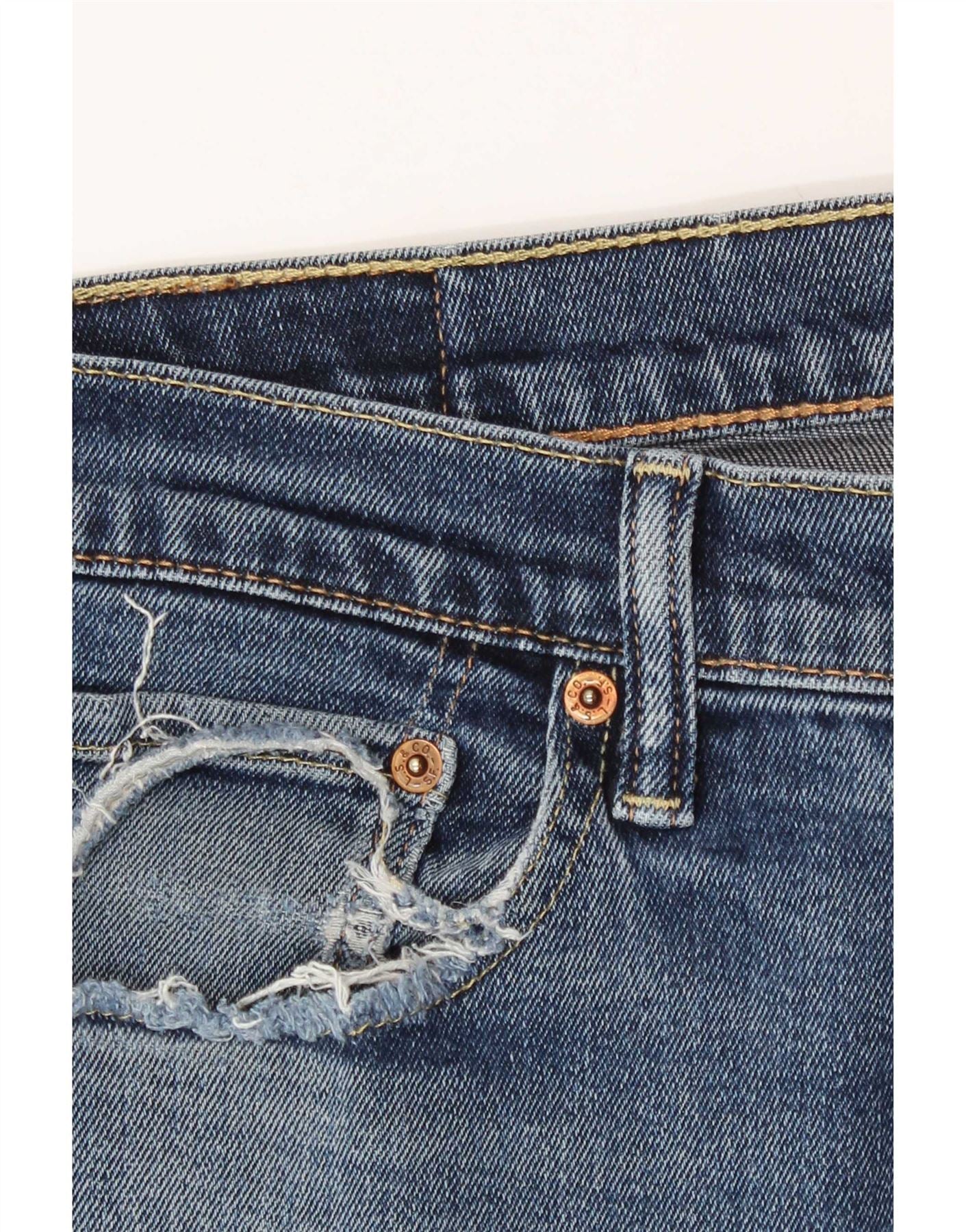 Levi's Mens 512 Tapered Slim Jeans W36 L27 Blue Cotton - Image 3
