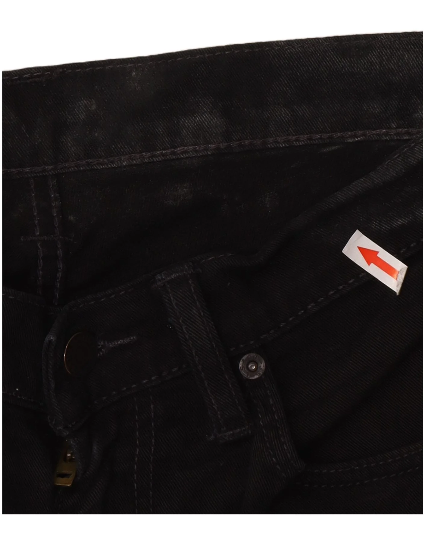 Levi's Mens 514 Straight Jeans W34 L32 Black Cotton - Image 3