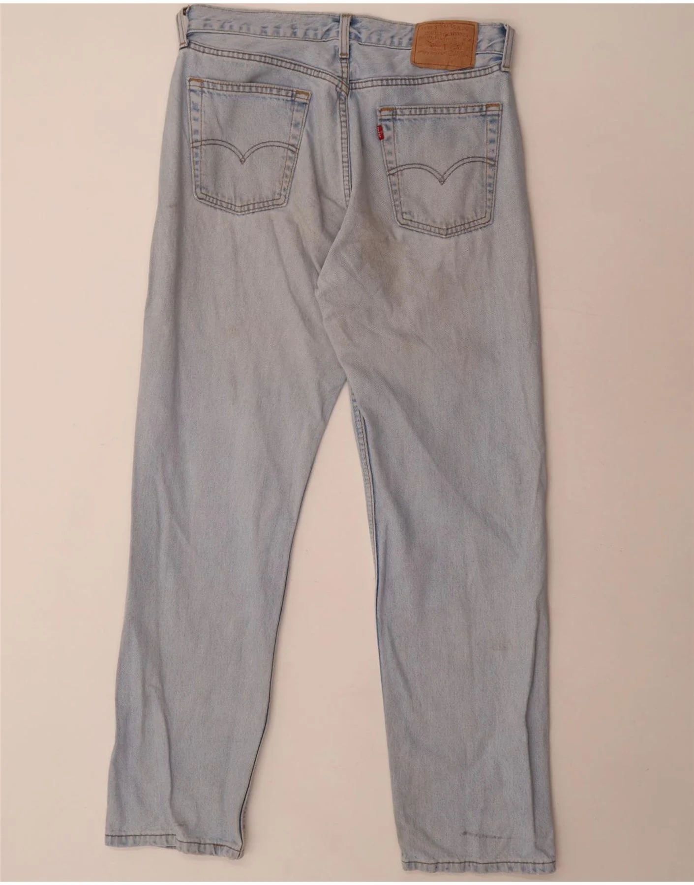 Levi's Mens 517 Straight Jeans W34 L32 Blue Cotton - Image 2