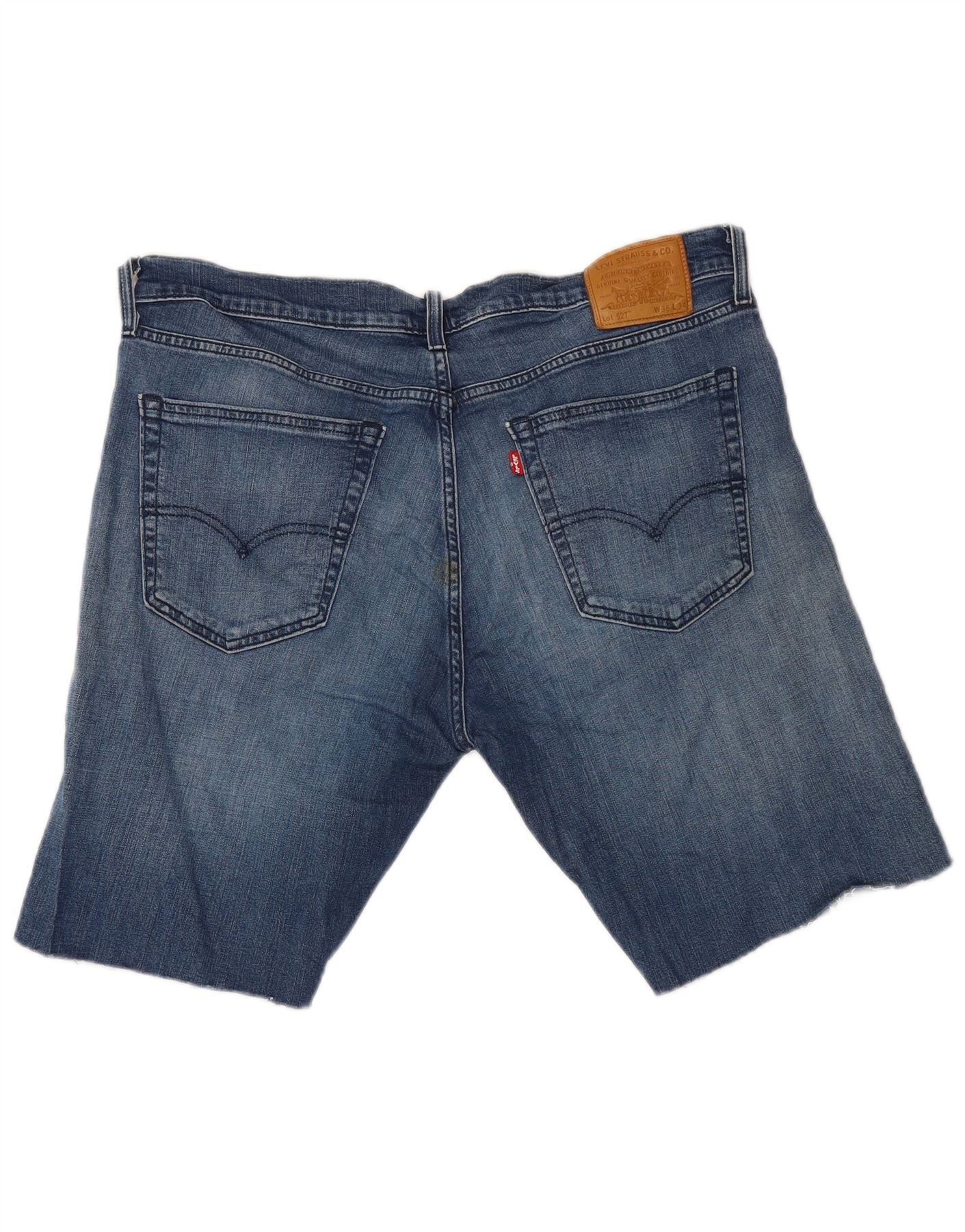 Levi's Mens 527 Denim Shorts W36 Large Blue - Image 2