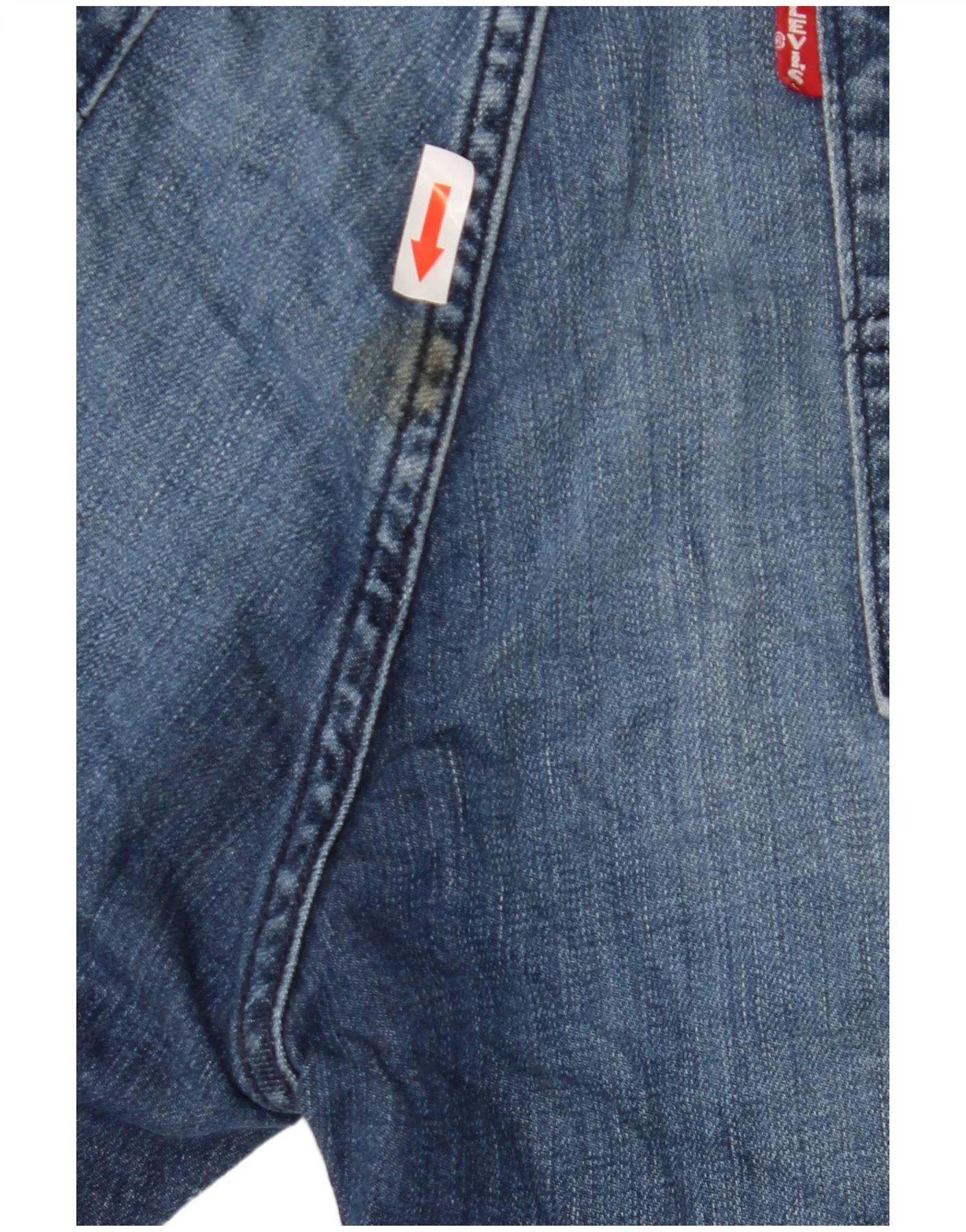 Levi's Mens 527 Denim Shorts W36 Large Blue - Image 3