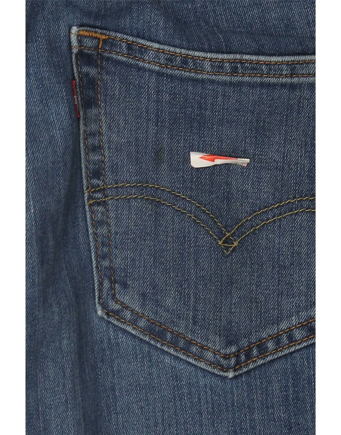 Levi's Mens 541 Athletic Straight Jeans W32 L34 Blue Cotton - Image 3