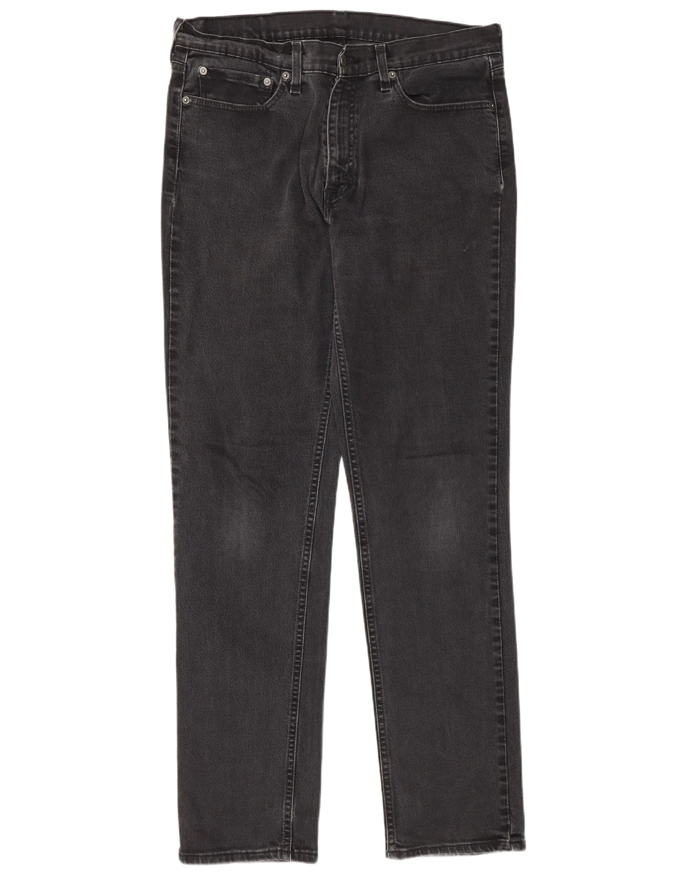 Levi's Mens 541 Straight Jeans W34 L36 Grey Cotton