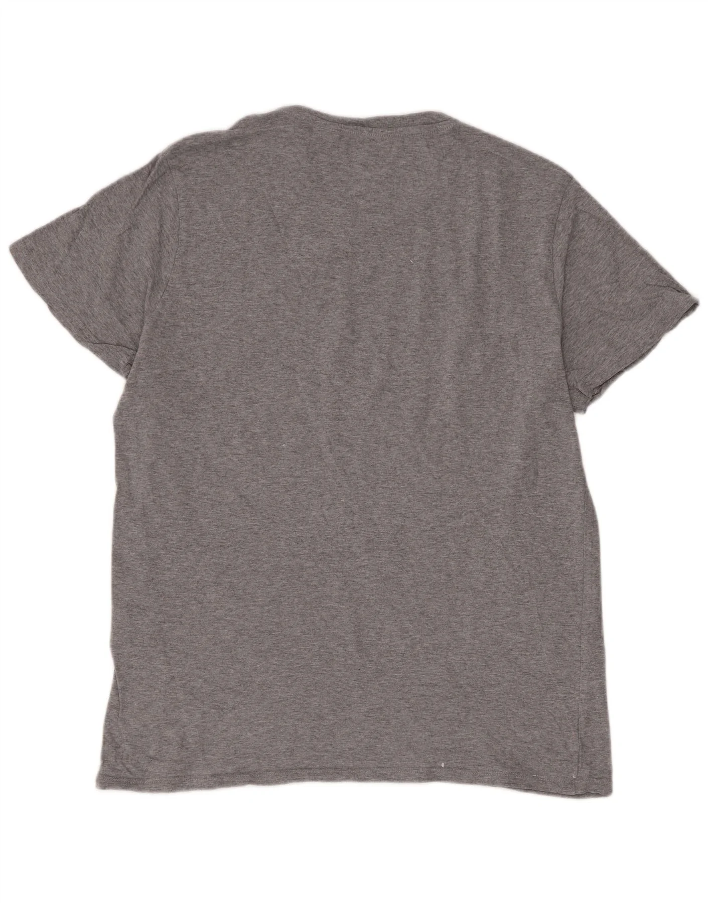 Levi's Mens Graphic T-Shirt Top Large Grey Striped Cotton - Image 2