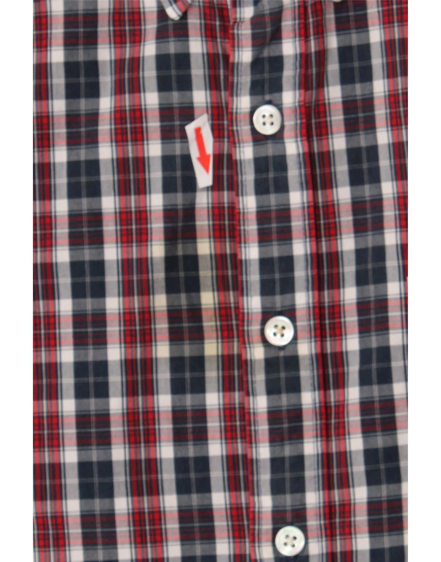 Levi's Mens Regular Fit Shirt XL Multicoloured Check Cotton - Image 3