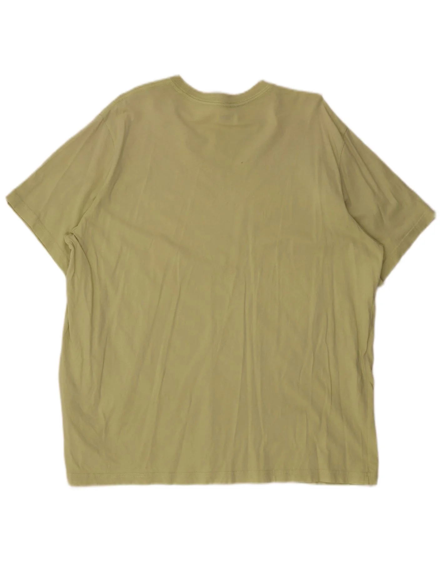 Levi's Mens Relaxed T-Shirt Top XL Khaki Cotton - Image 2