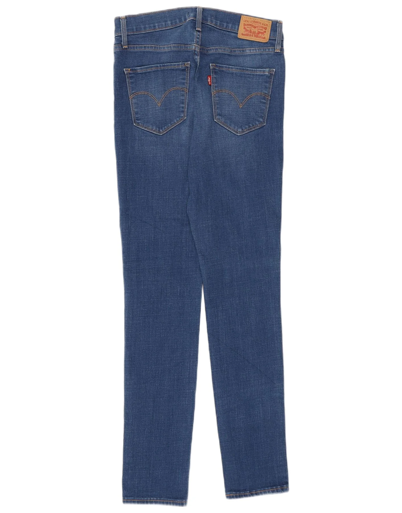 Levi's Womens 311 Shaping Skinny Jeans W27 L30 Blue Cotton - Image 2